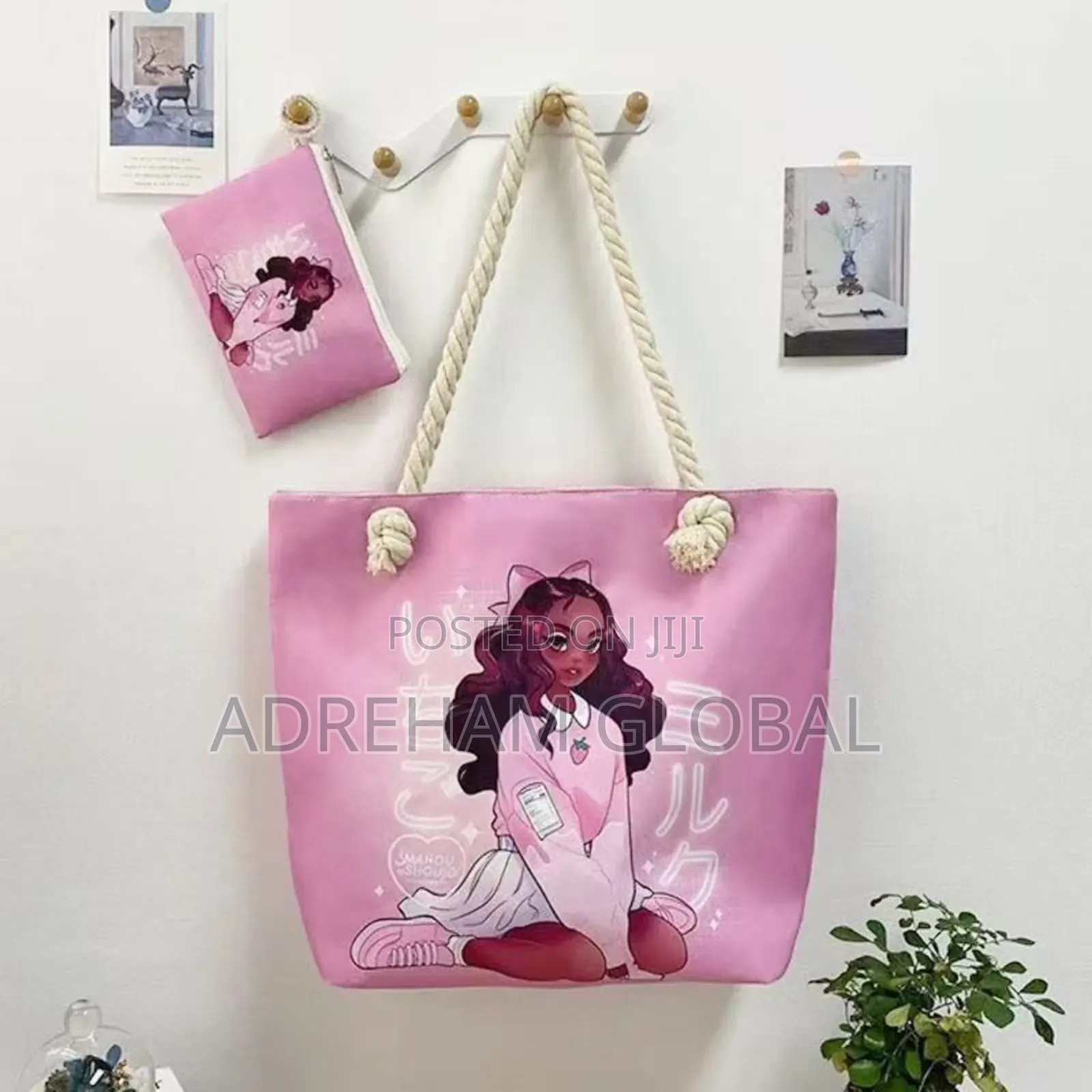 Facial Tote Bag
2 in 1