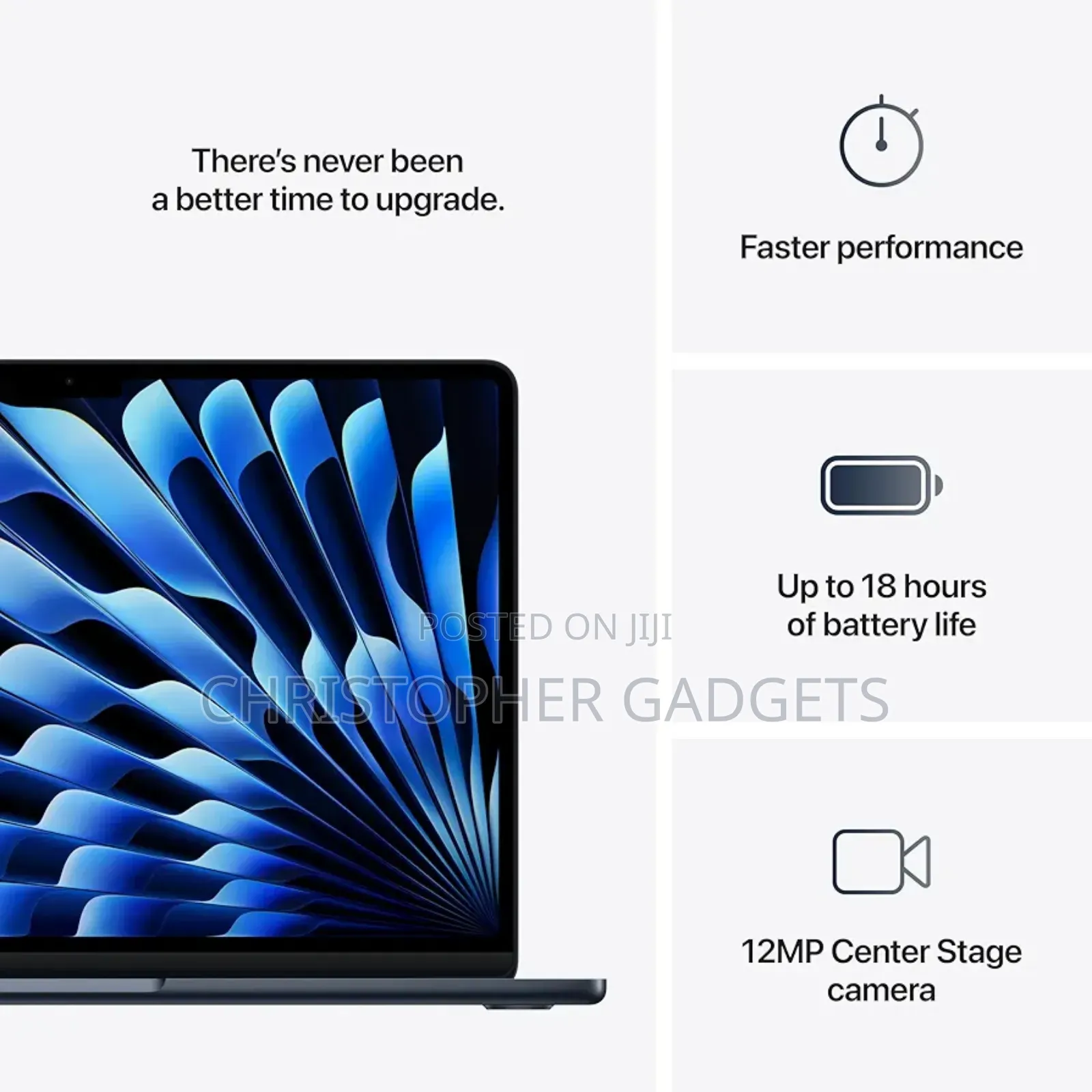 New Laptop Apple MacBook Air 2025 M4 13-Inch 16GB Apple M4 SSD 256GB
