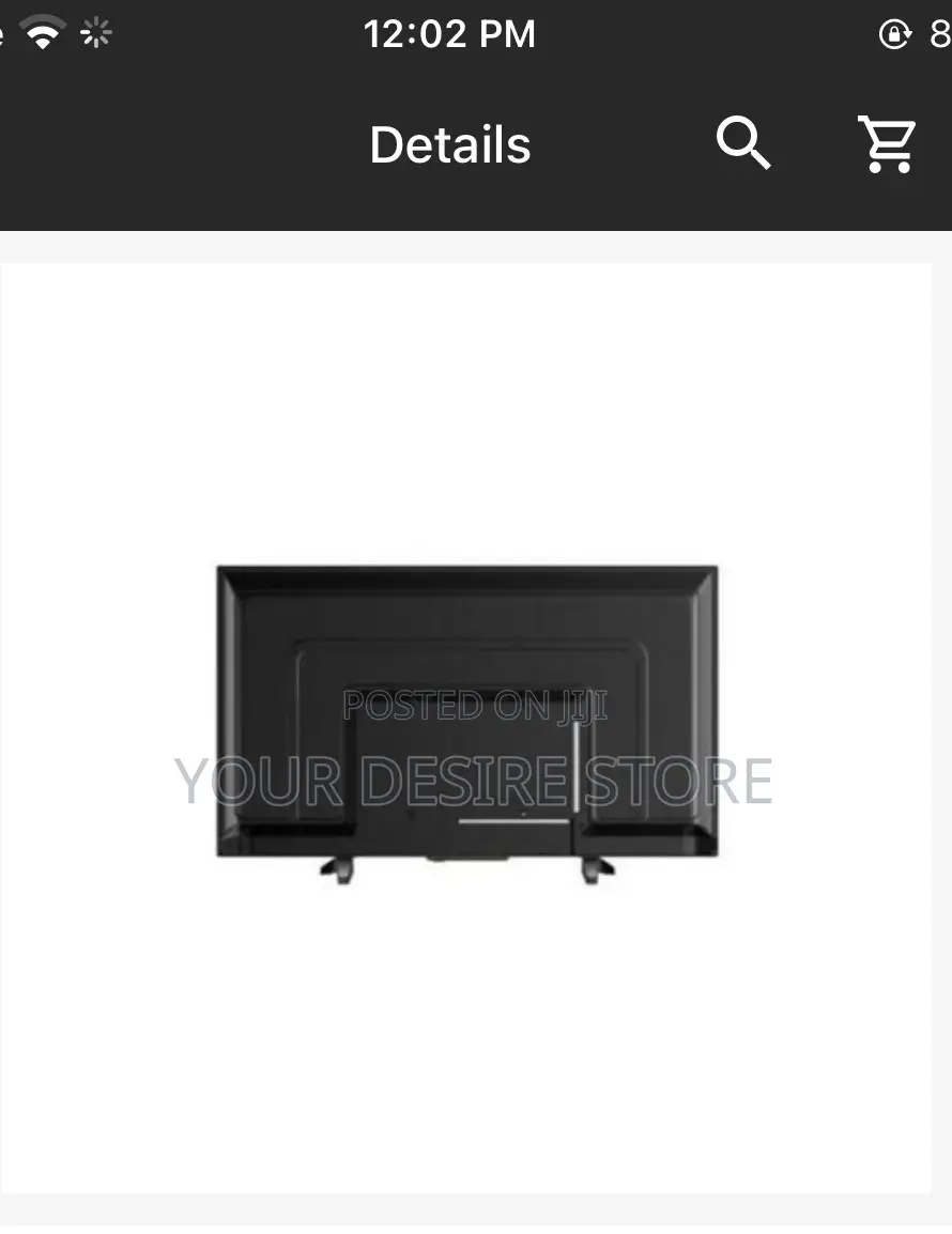 Ufc 32"Inches Smart Frameless Android Tv 2 Years Warranty