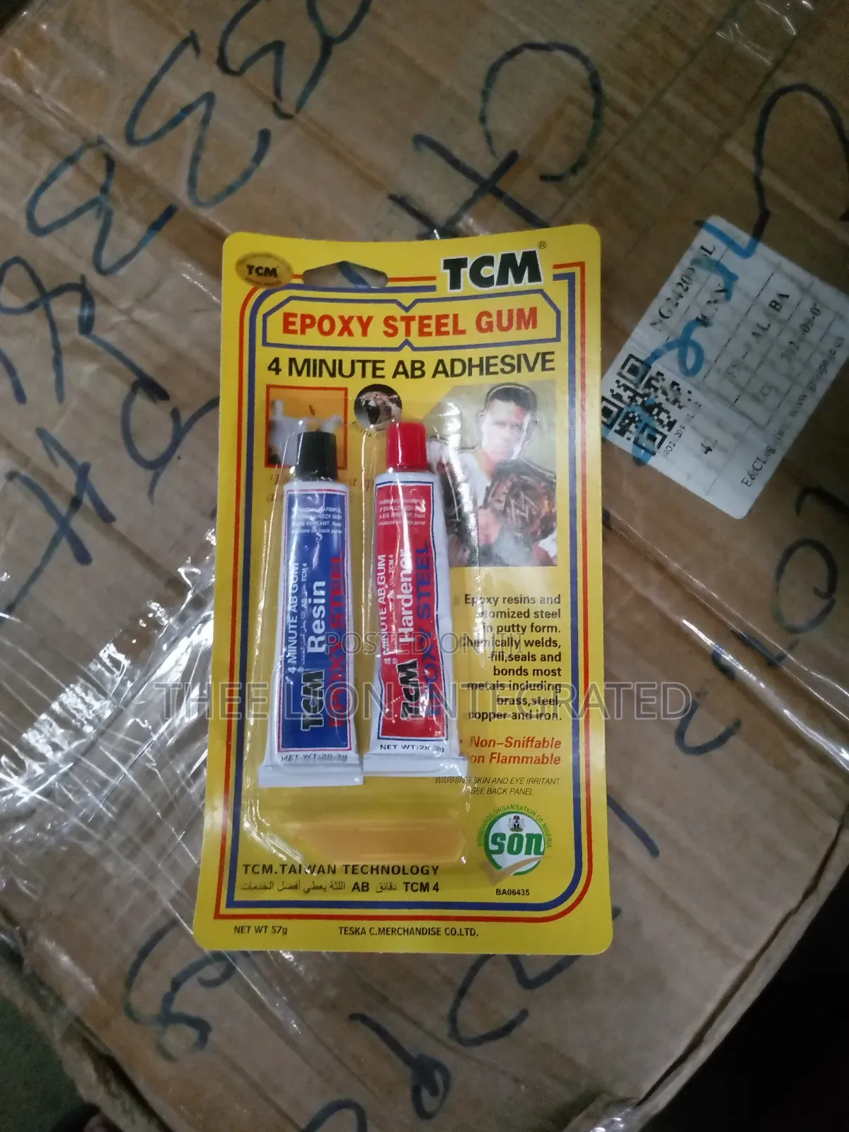 Epoxy Steel Gum 4 Minute Ab Adhesive
