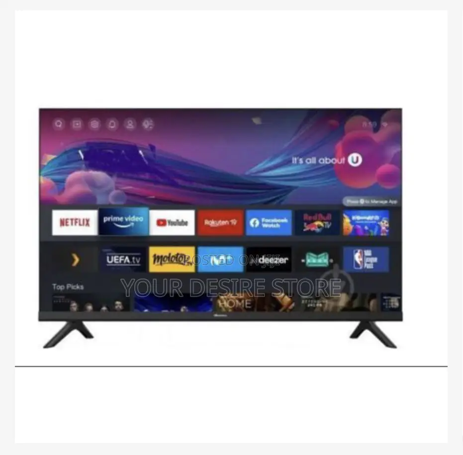 Amani 43”Inch Ultra Hd Smart Tv+Netflix.Youtube Free Gift In