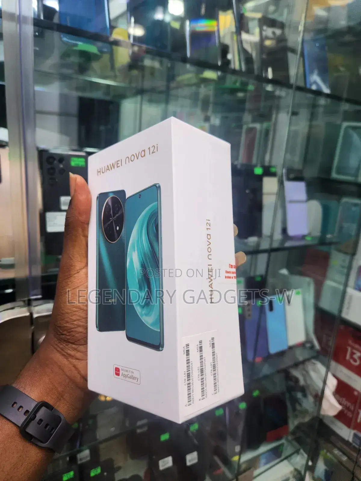 New Huawei nova 12i 256 GB Black