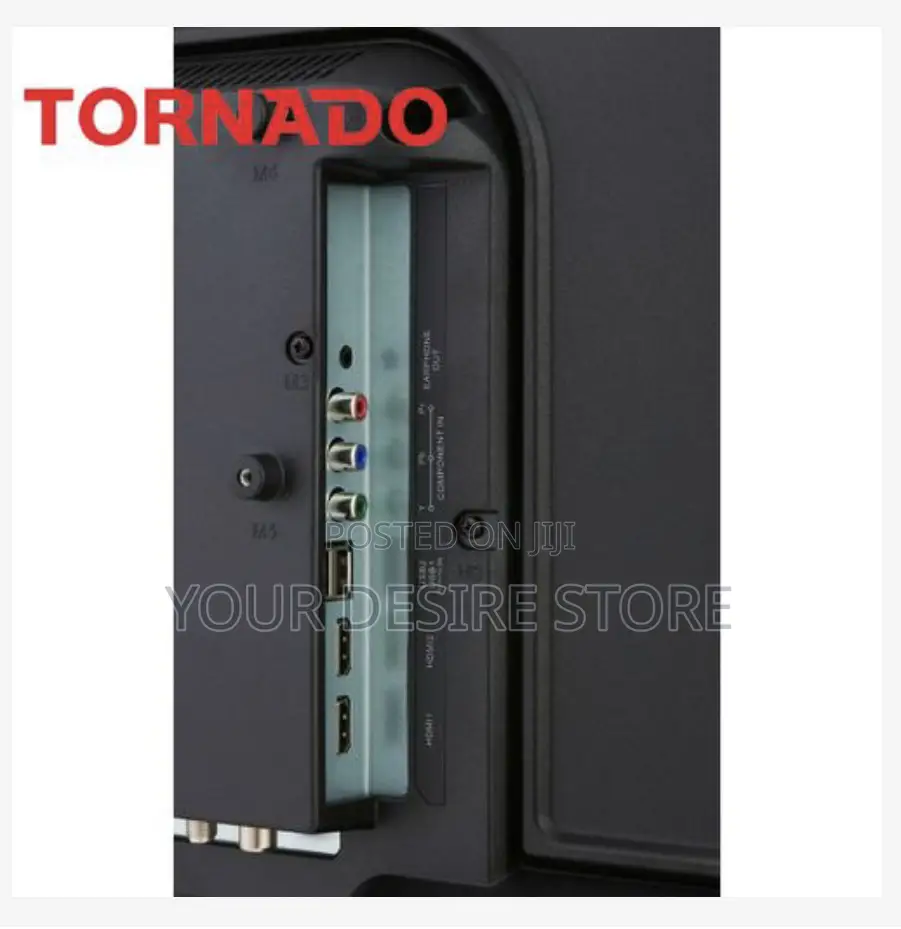 Tornado 32 Inch Hd Led Tv With Built-in Receiver + Warranty