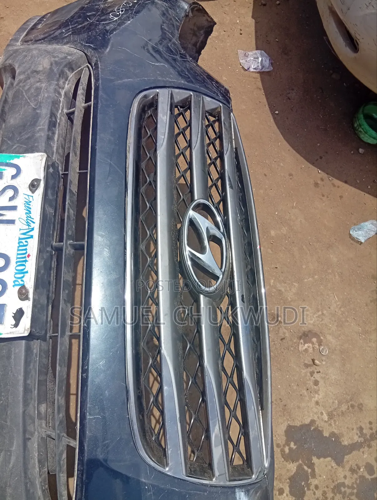 Complete Front Bumper Hyundai Santa Fe 2008-2010