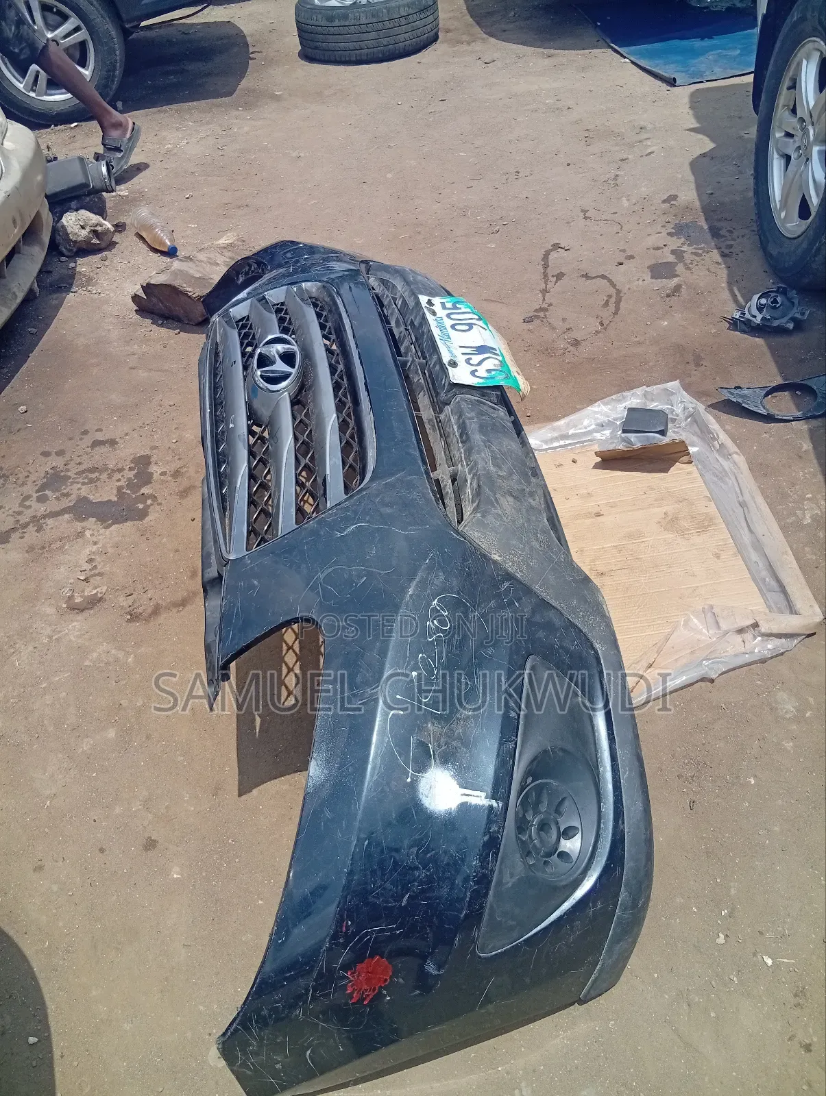 Complete Front Bumper Hyundai Santa Fe 2008-2010