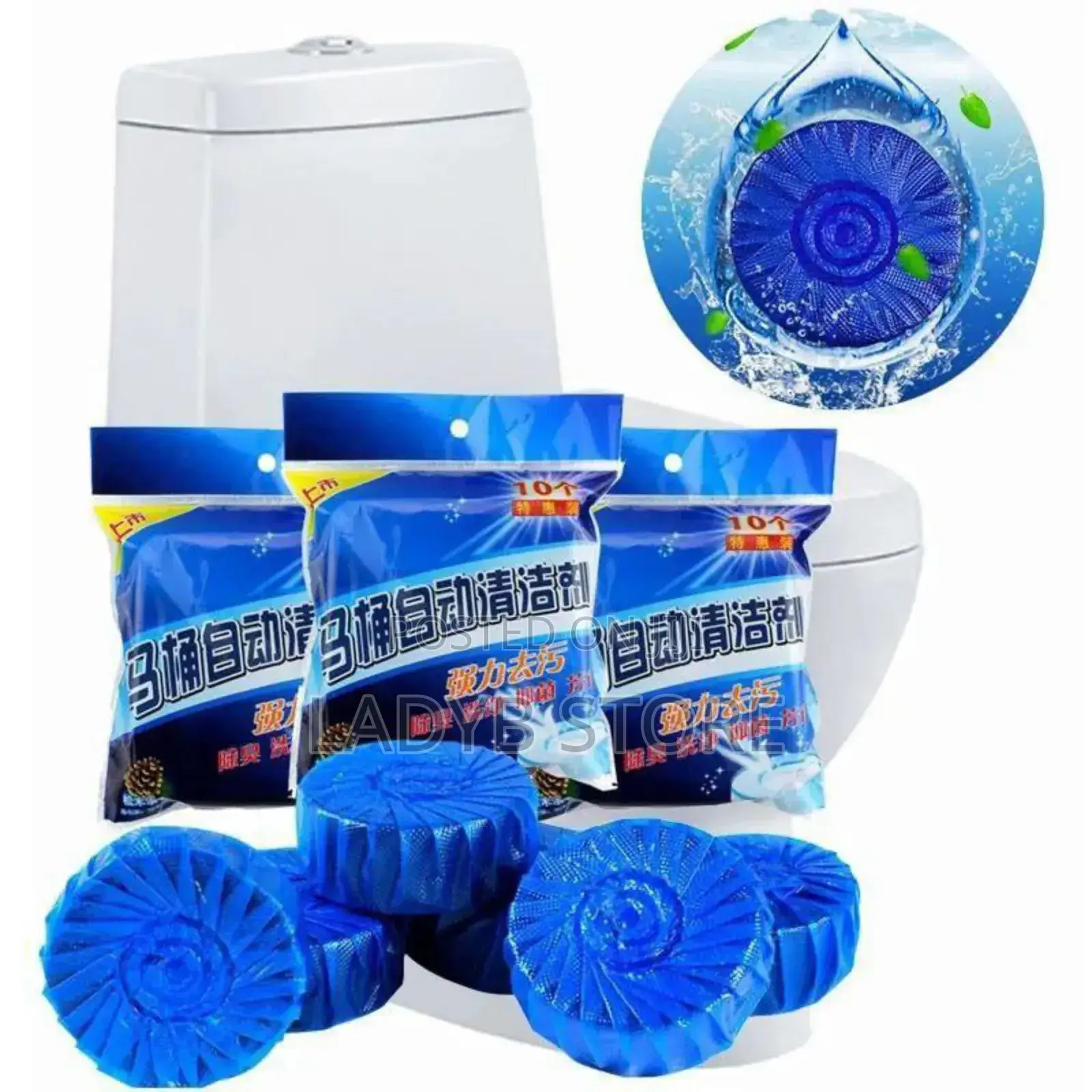 10pcs Toilet Bowl Tablets/Cleaner