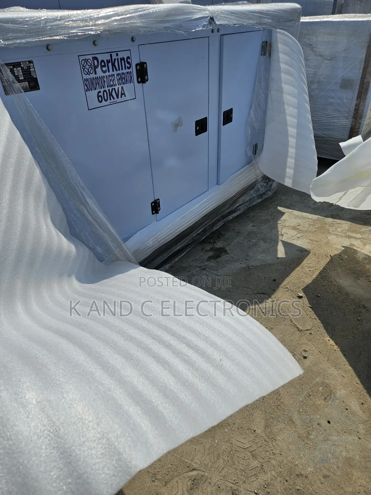 Perkins 60kva Diesel Soundproof Generator 100%Copper Wire