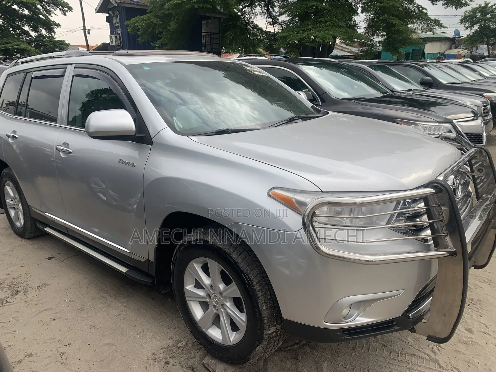 Toyota Highlander 3.5L 4WD 2013 Silver