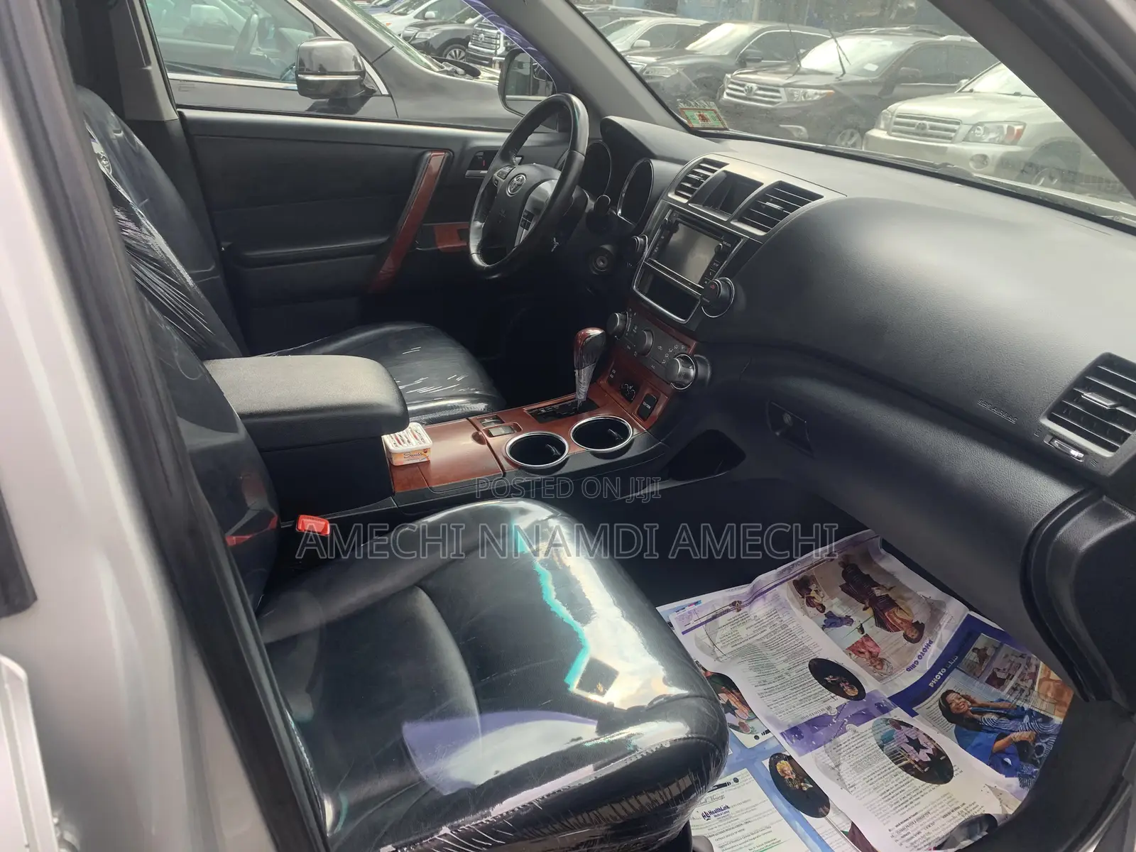 Toyota Highlander 3.5L 4WD 2013 Silver
