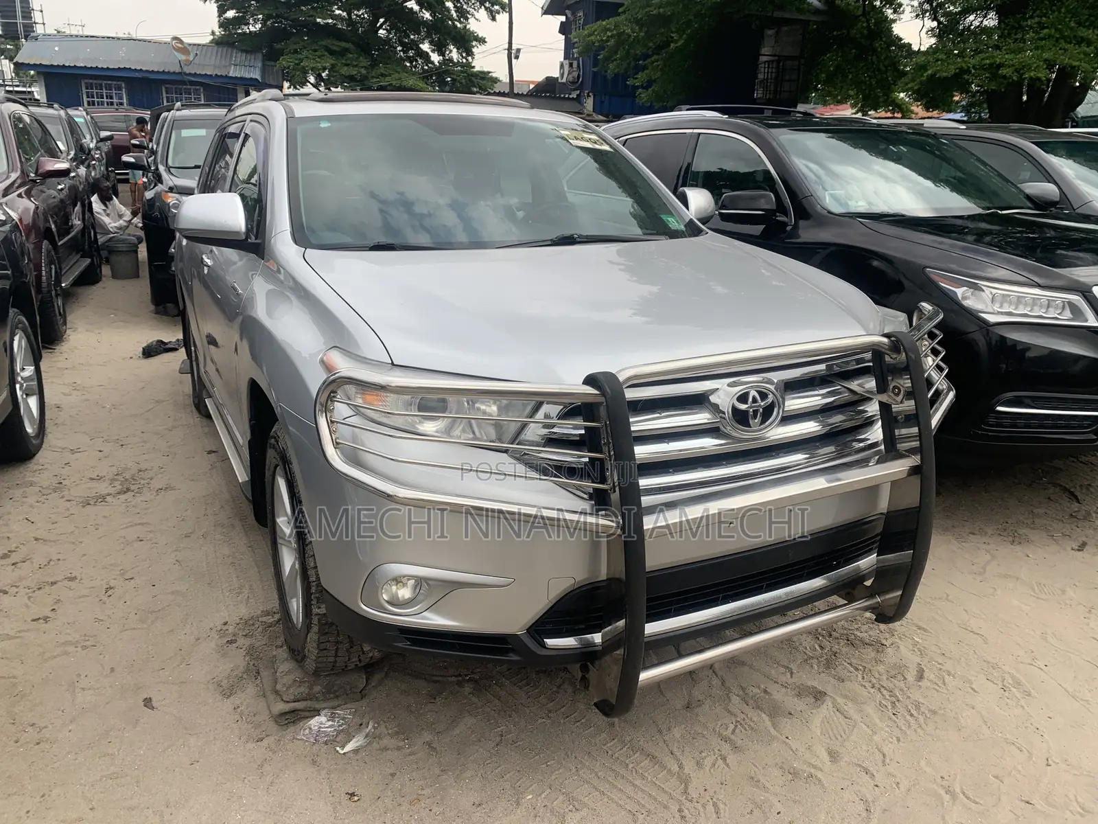 Toyota Highlander 3.5L 4WD 2013 Silver