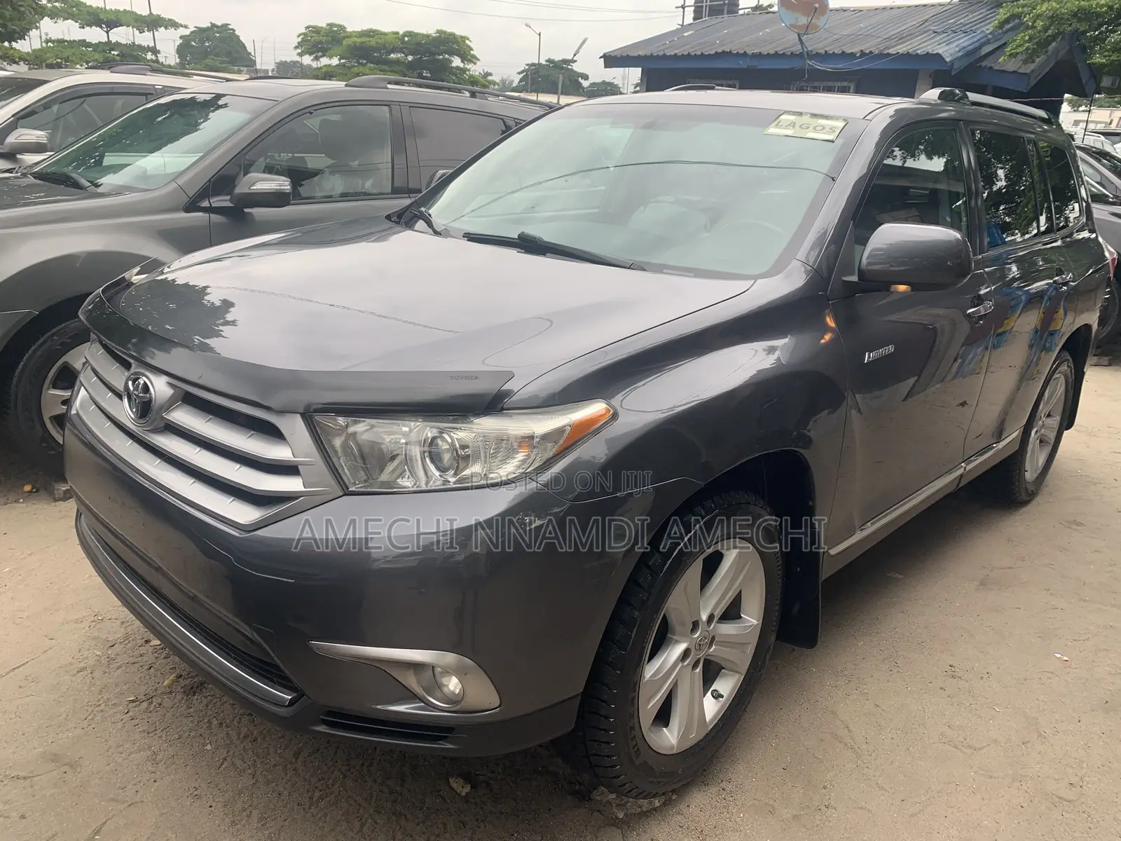 Toyota Highlander Limited 3.5l 4WD 2013 Gray