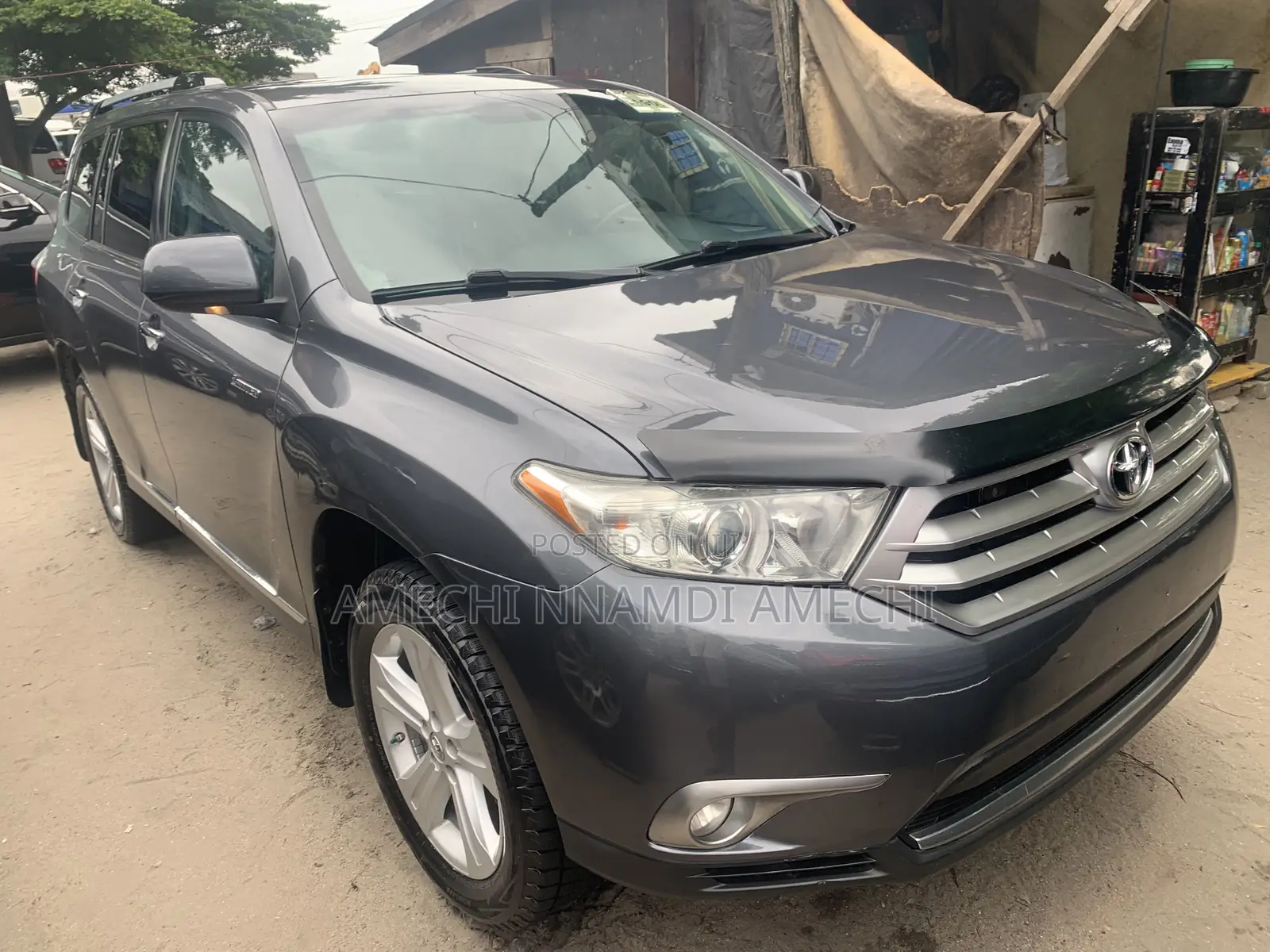Toyota Highlander Limited 3.5l 4WD 2013 Gray