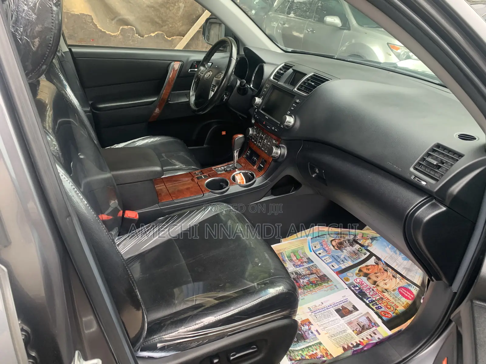 Toyota Highlander Limited 3.5l 4WD 2013 Gray