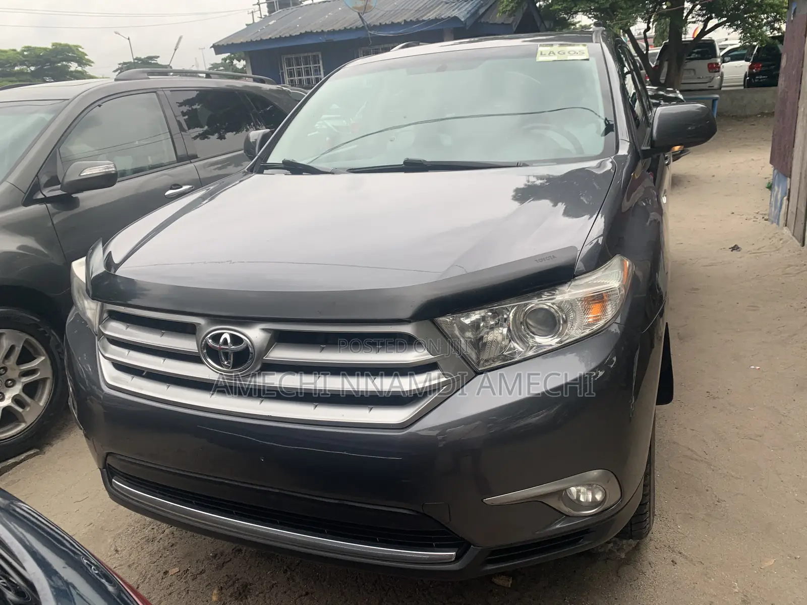 Toyota Highlander Limited 3.5l 4WD 2013 Gray