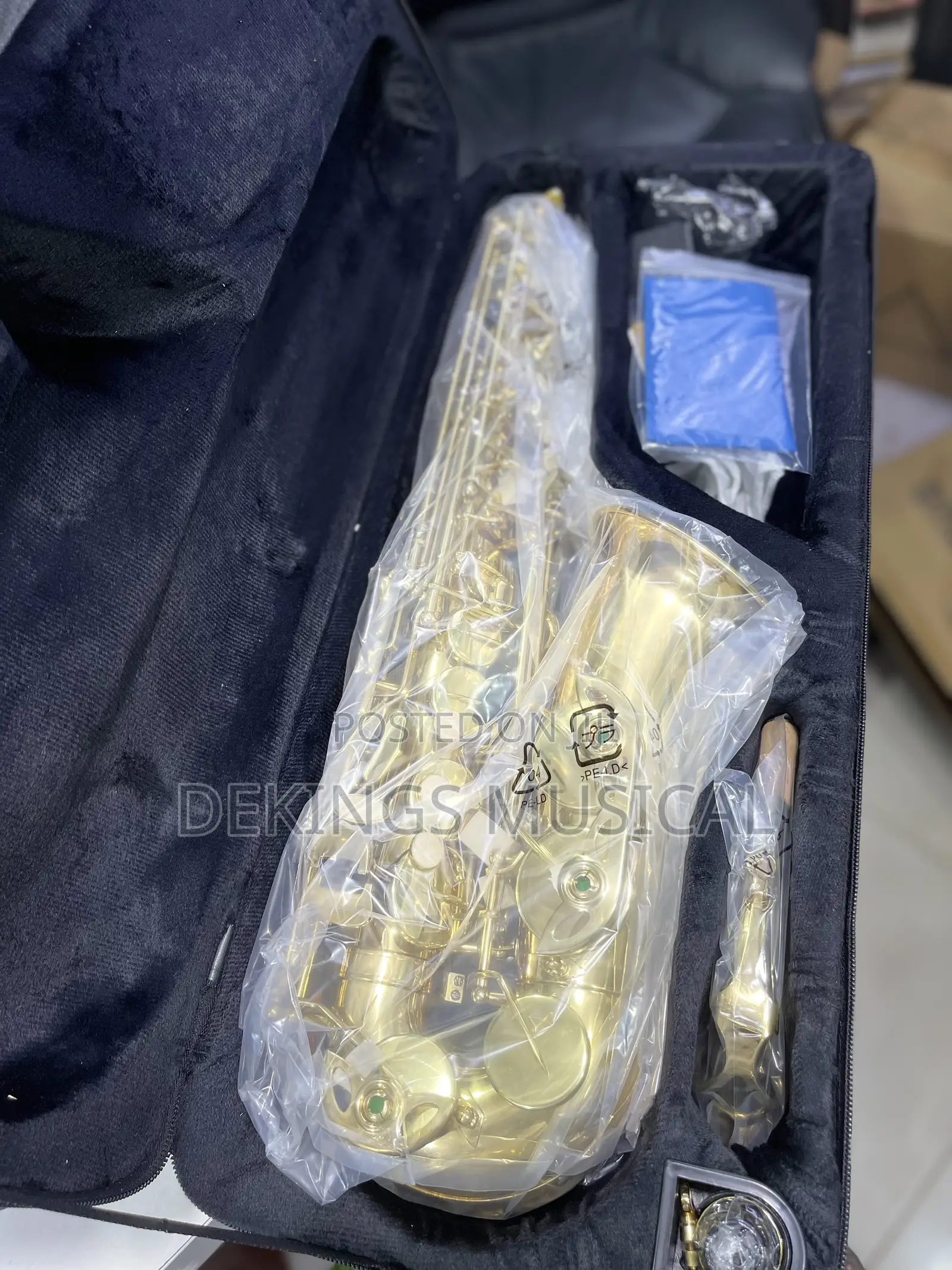 Yamaha Alto Saxophone Gold Woodwind