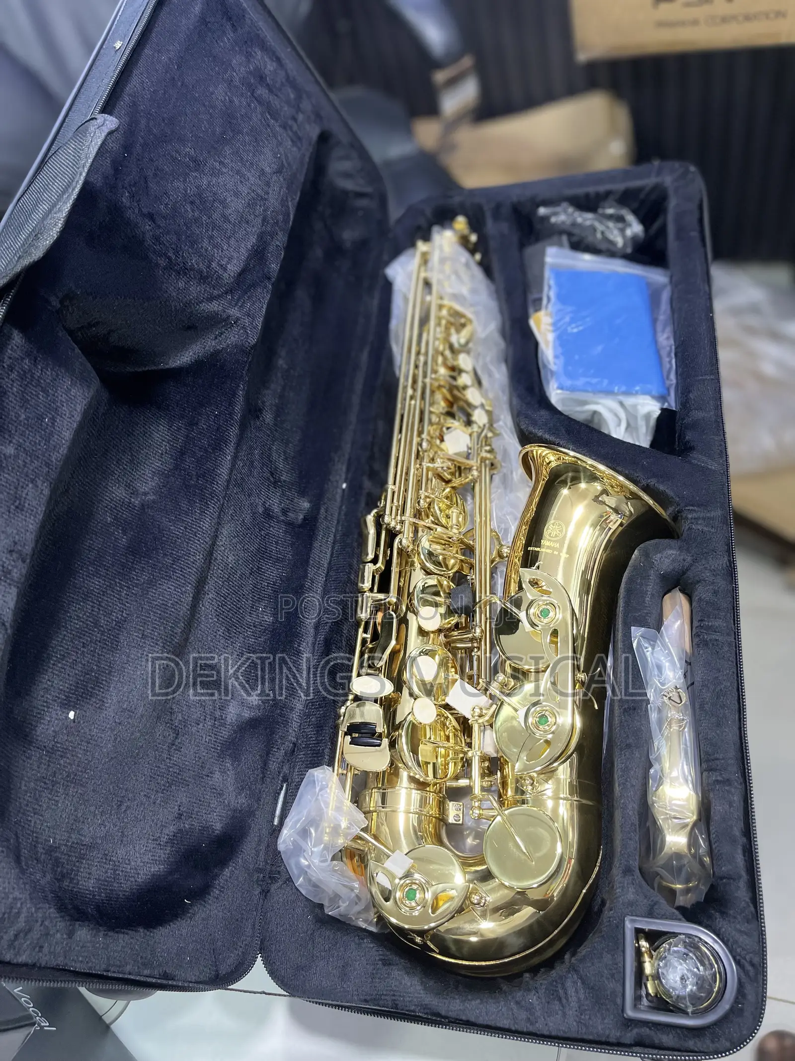 Yamaha Alto Saxophone Gold Sax