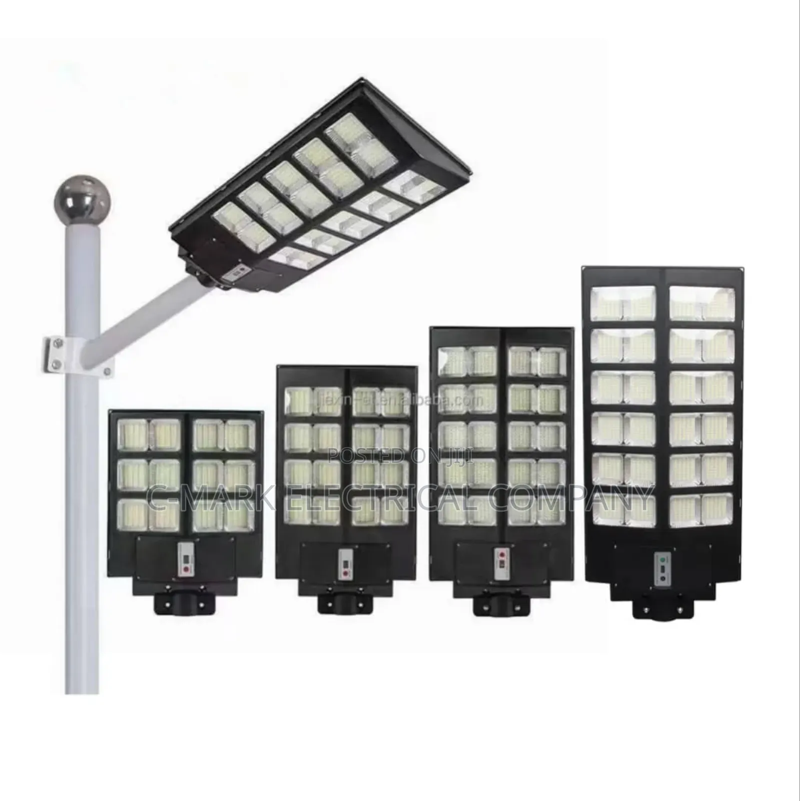 Waterproof 1000w,2500w,3000w All in One Led Solar Street Lig
