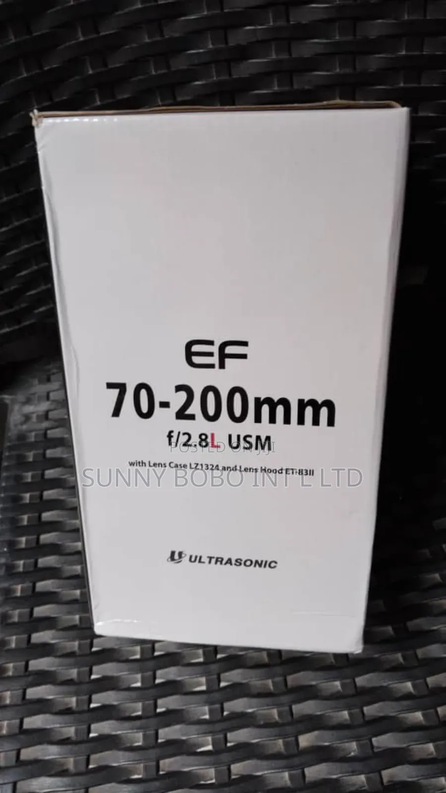 Canon Camera Lens Ef 70-200mm