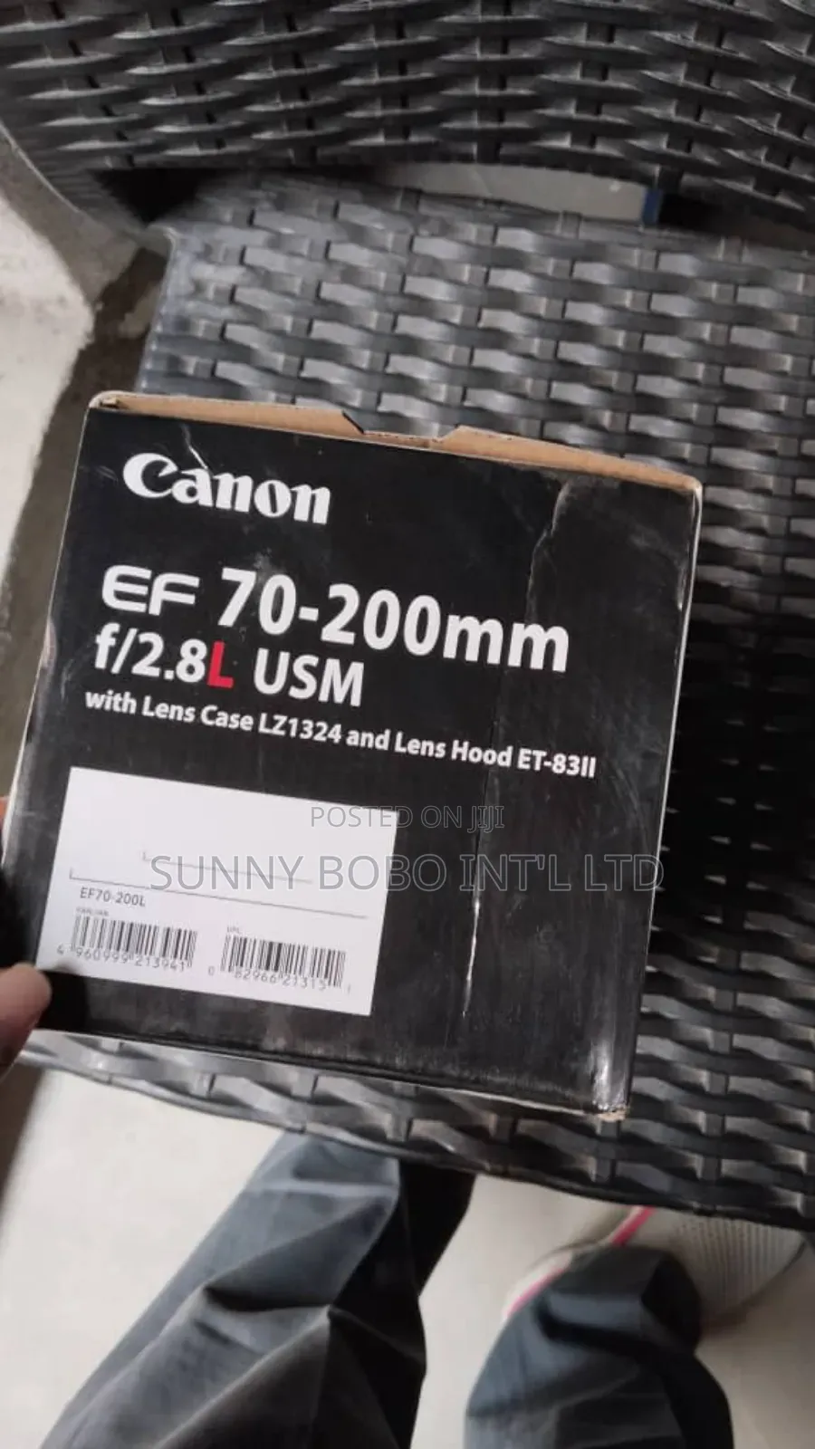 Canon Camera Lens Ef 70-200mm