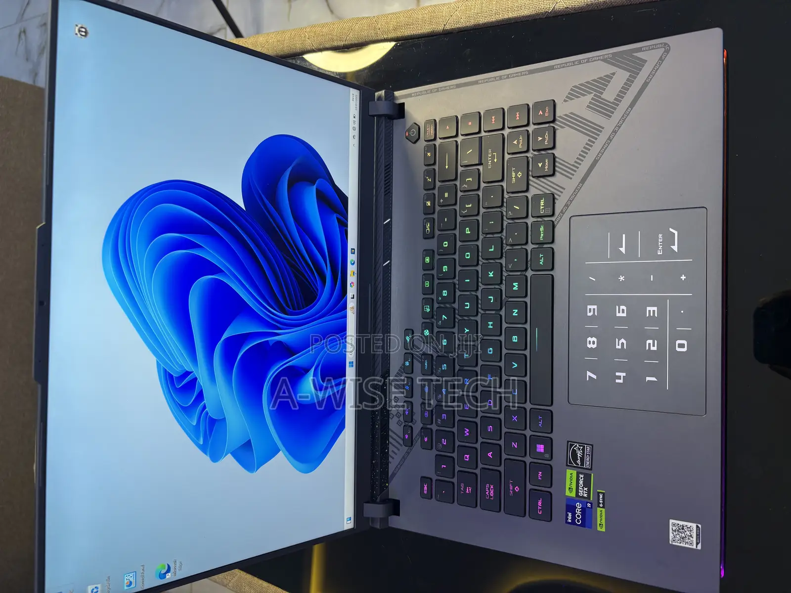 Laptop Asus ROG Strix G16 G614 32GB Intel Core I9 SSD 1T