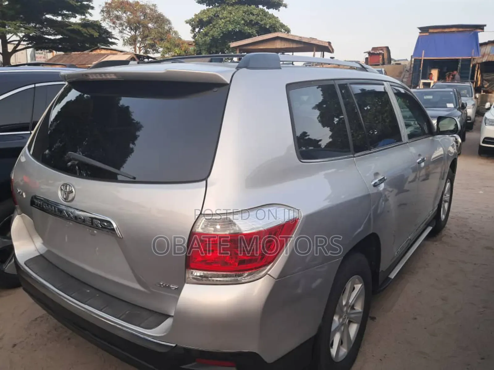 Toyota Highlander Limited 3.5L 2WD 2013 Silver