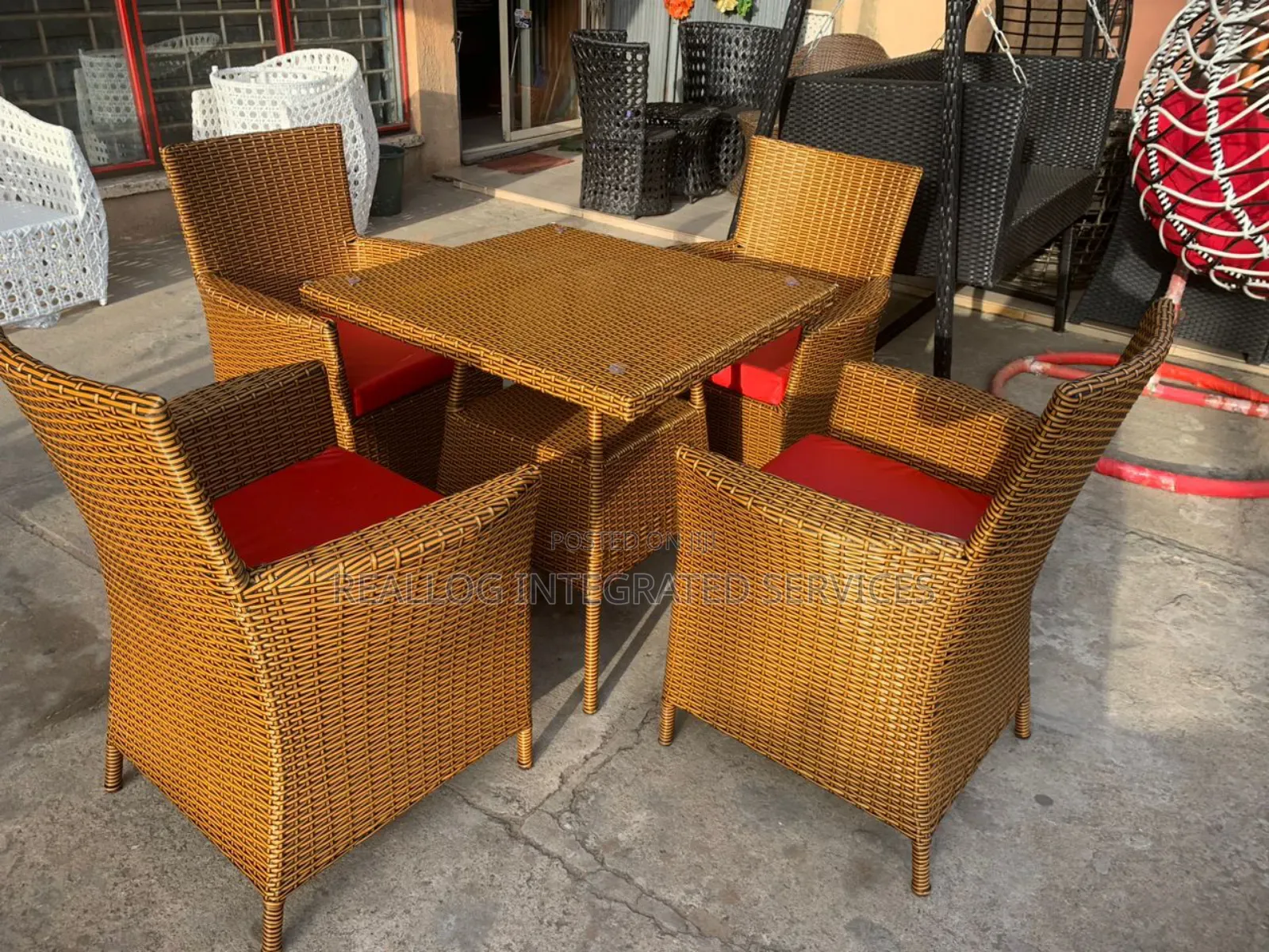Rattan Dining Set