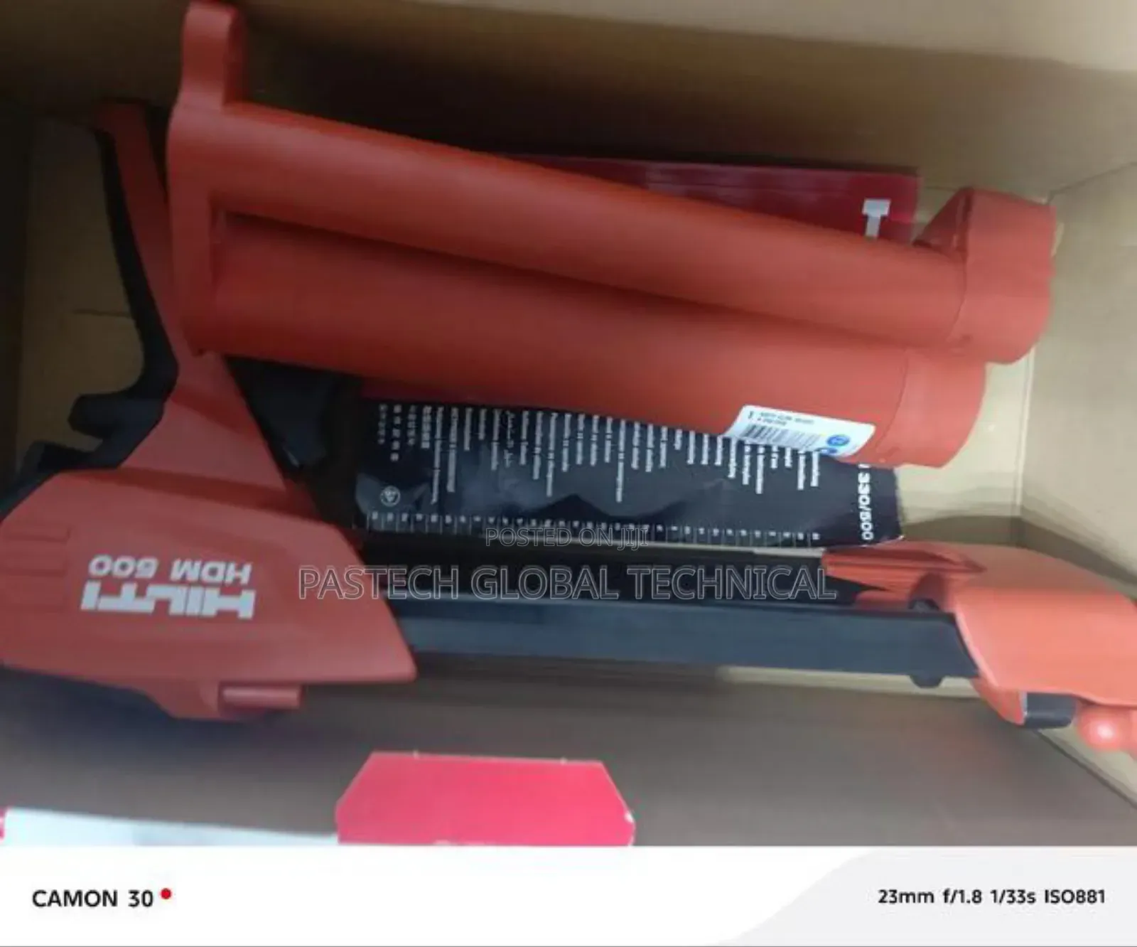 Hilti HDM 500 Manual Adhesive
Dispenser