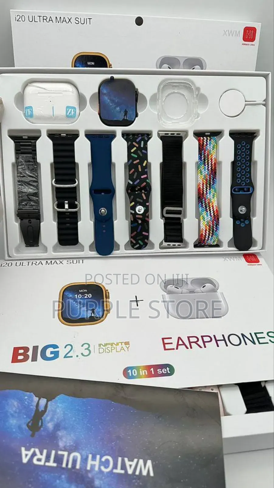 I20 Ultramax Suit With 7 Straps, Airpod Etc