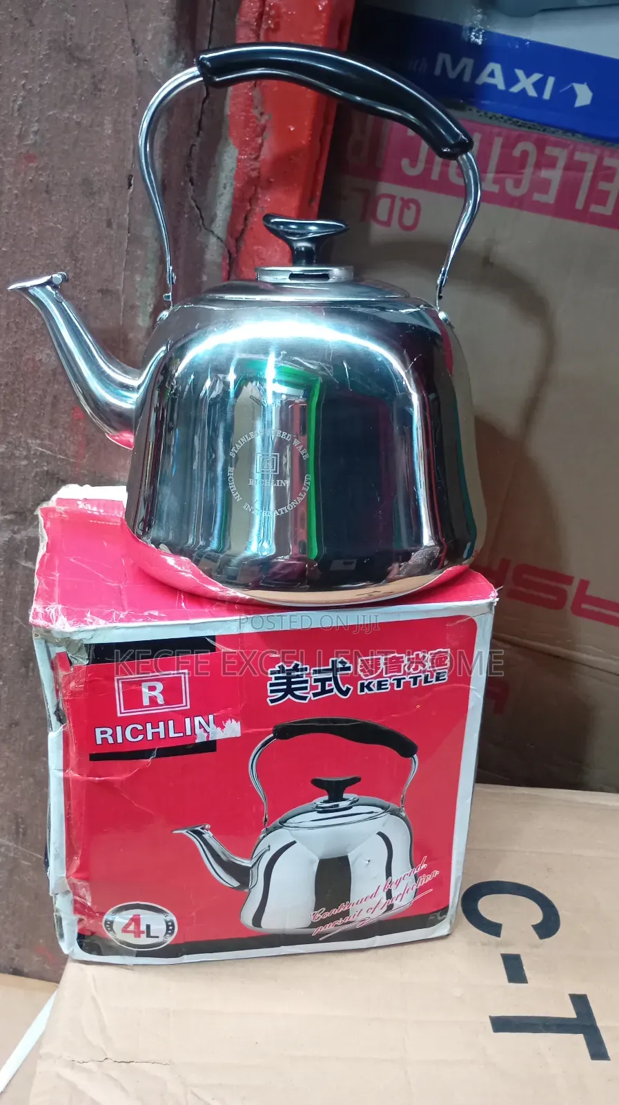 4 Liters Stainless Whistle Kettle
