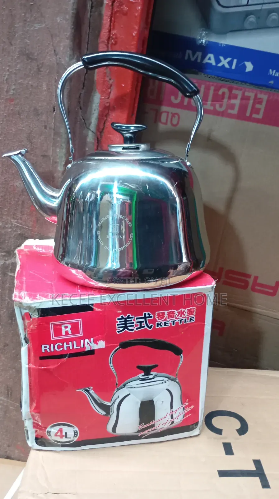 4 Liters Stainless Whistle Kettle