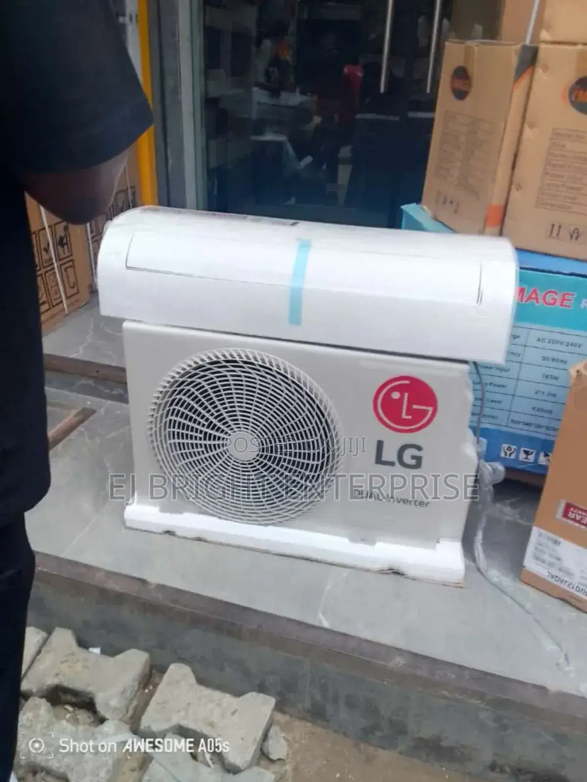 LG 1hp Inverter Dual Inverter Split Copper Air Con+ Warranty