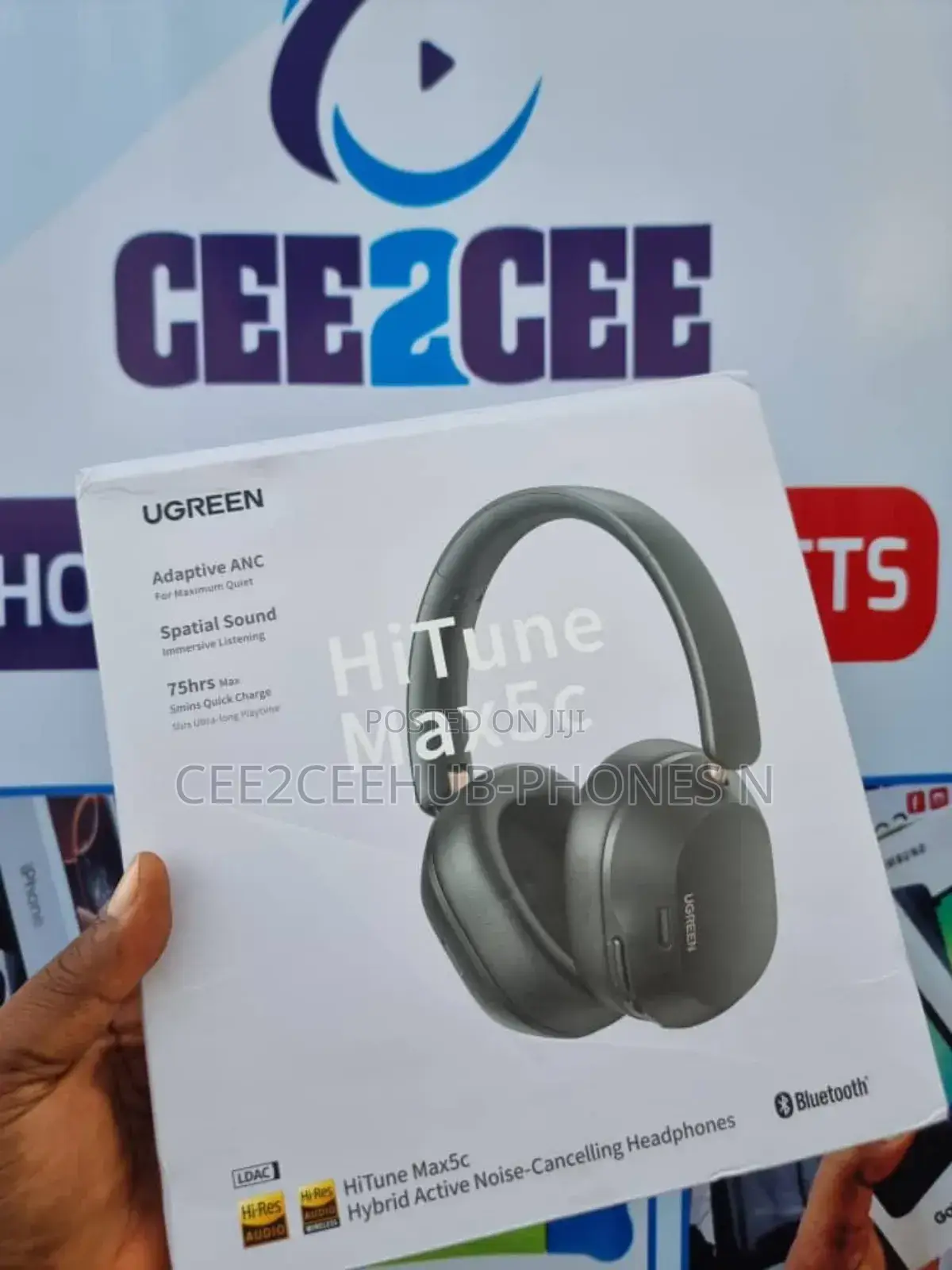 Ugreen Hitune Max 5c Hybrid Anc Bluetooth Headphone
