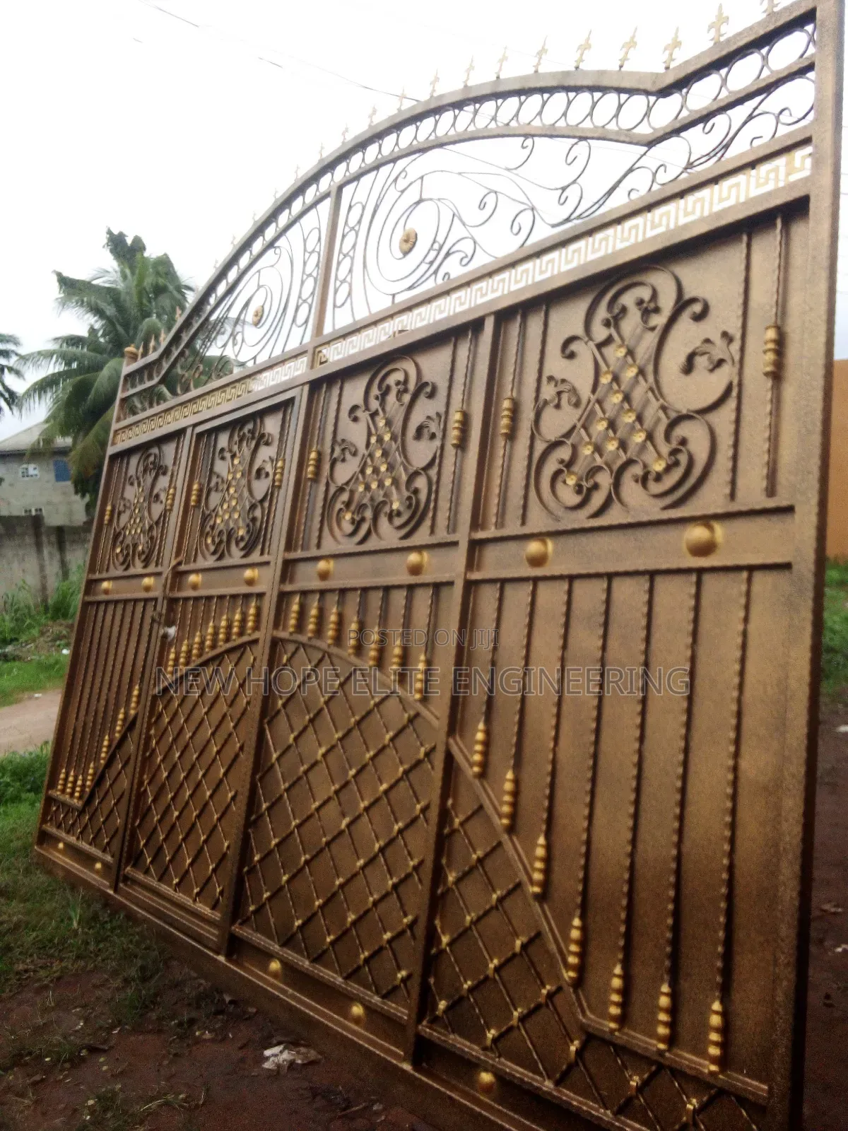 Sliding Wrought Iron Gate