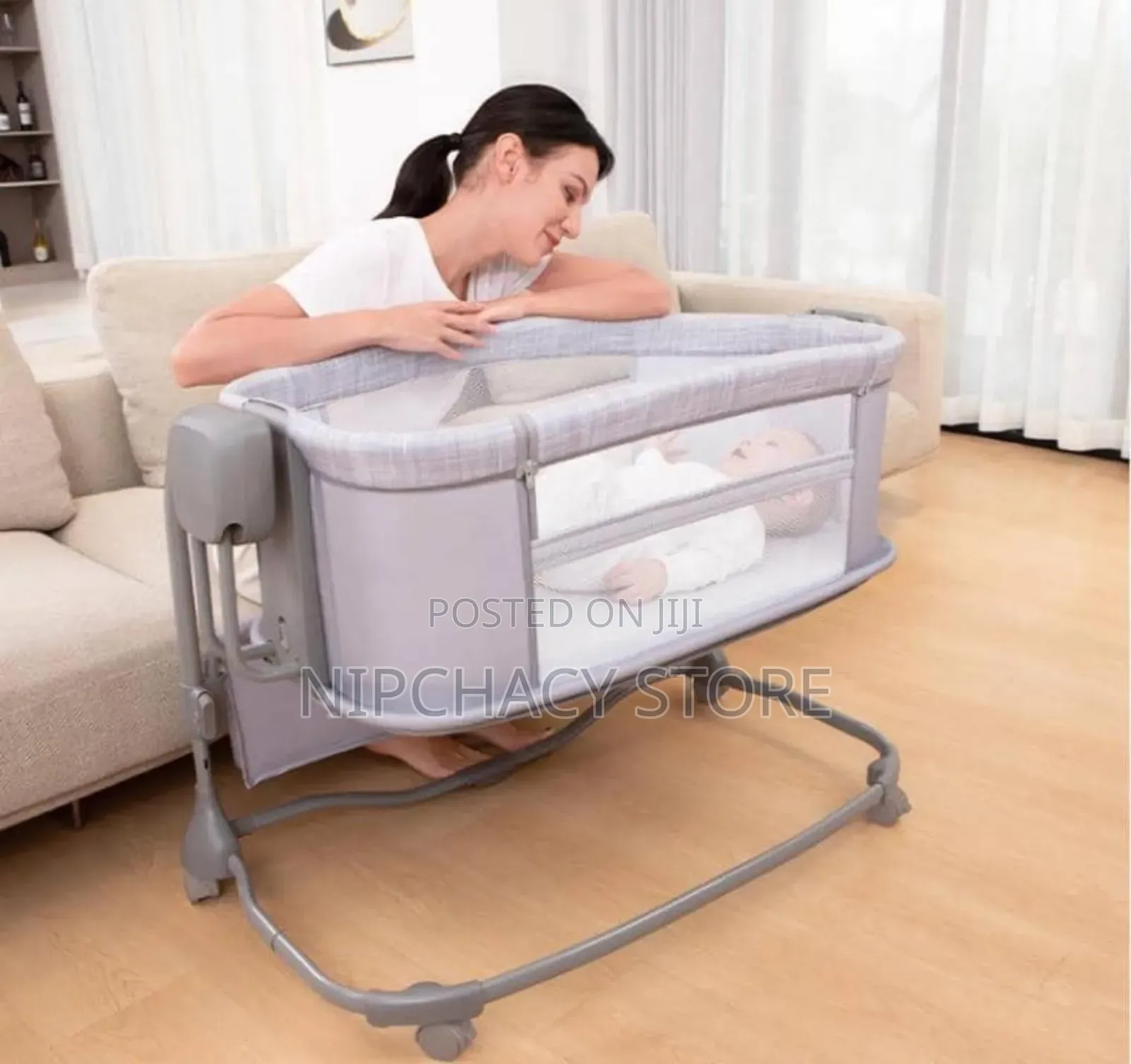 3in1 Next- To- Me Mastela Electric Swing Bed