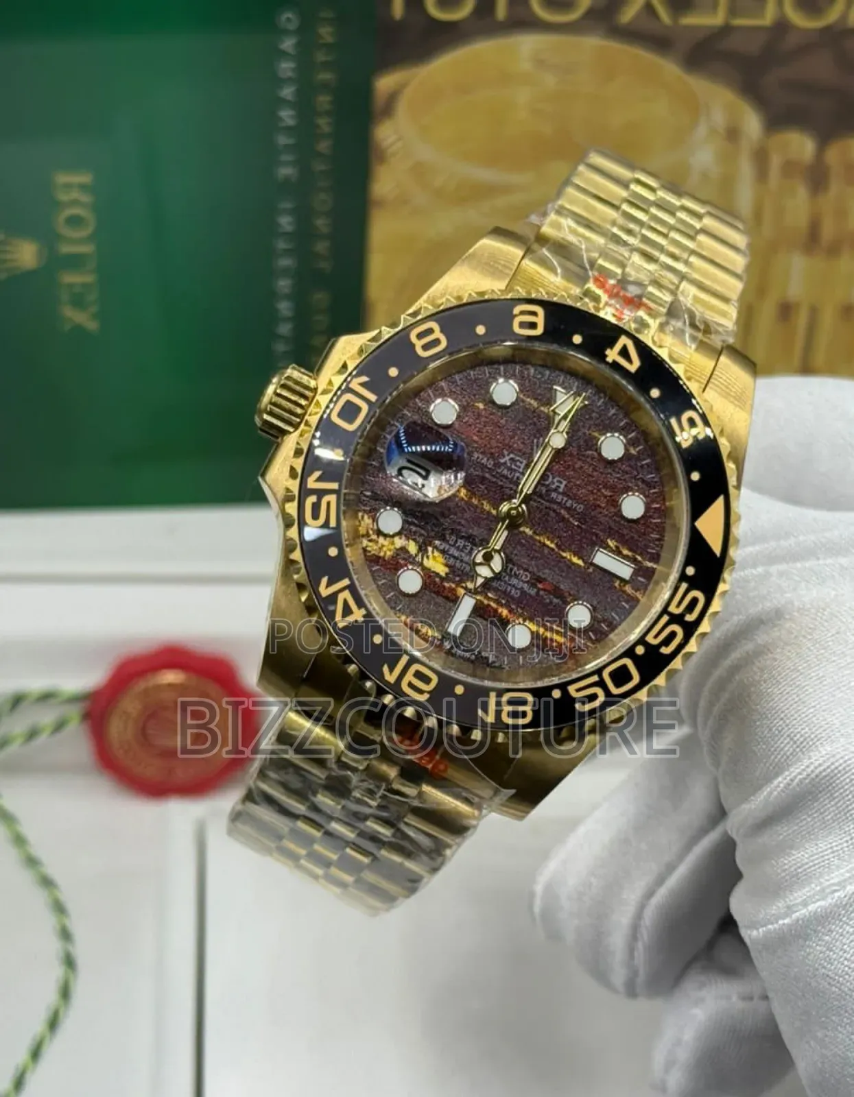 Original Rolex Oyster Perpetual Gold Stainless Steel Watch