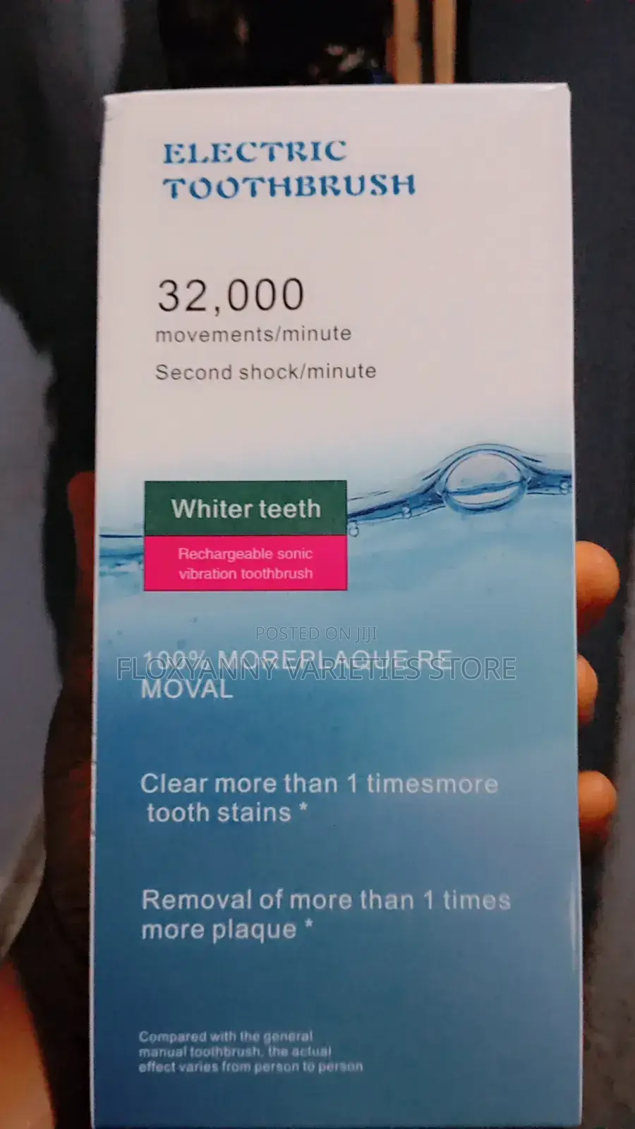 Rechargeable Toothbrush With 4 Heads
