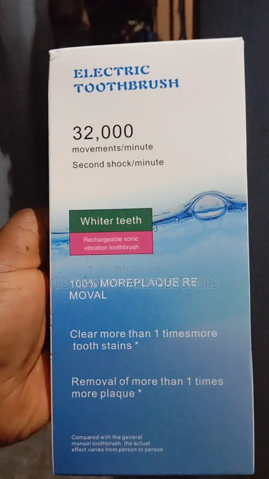 Rechargeable Toothbrush With 4 Heads