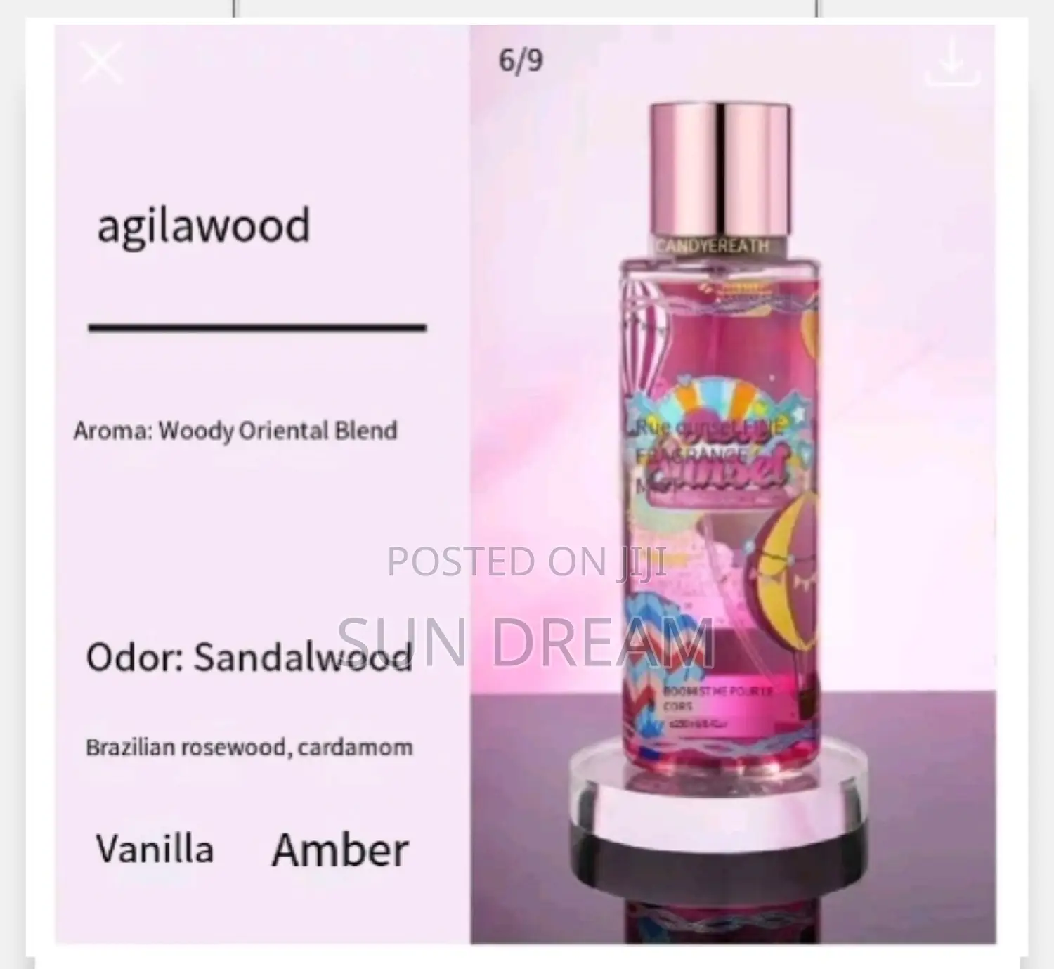 Body Mist Body Fragrance Perfume