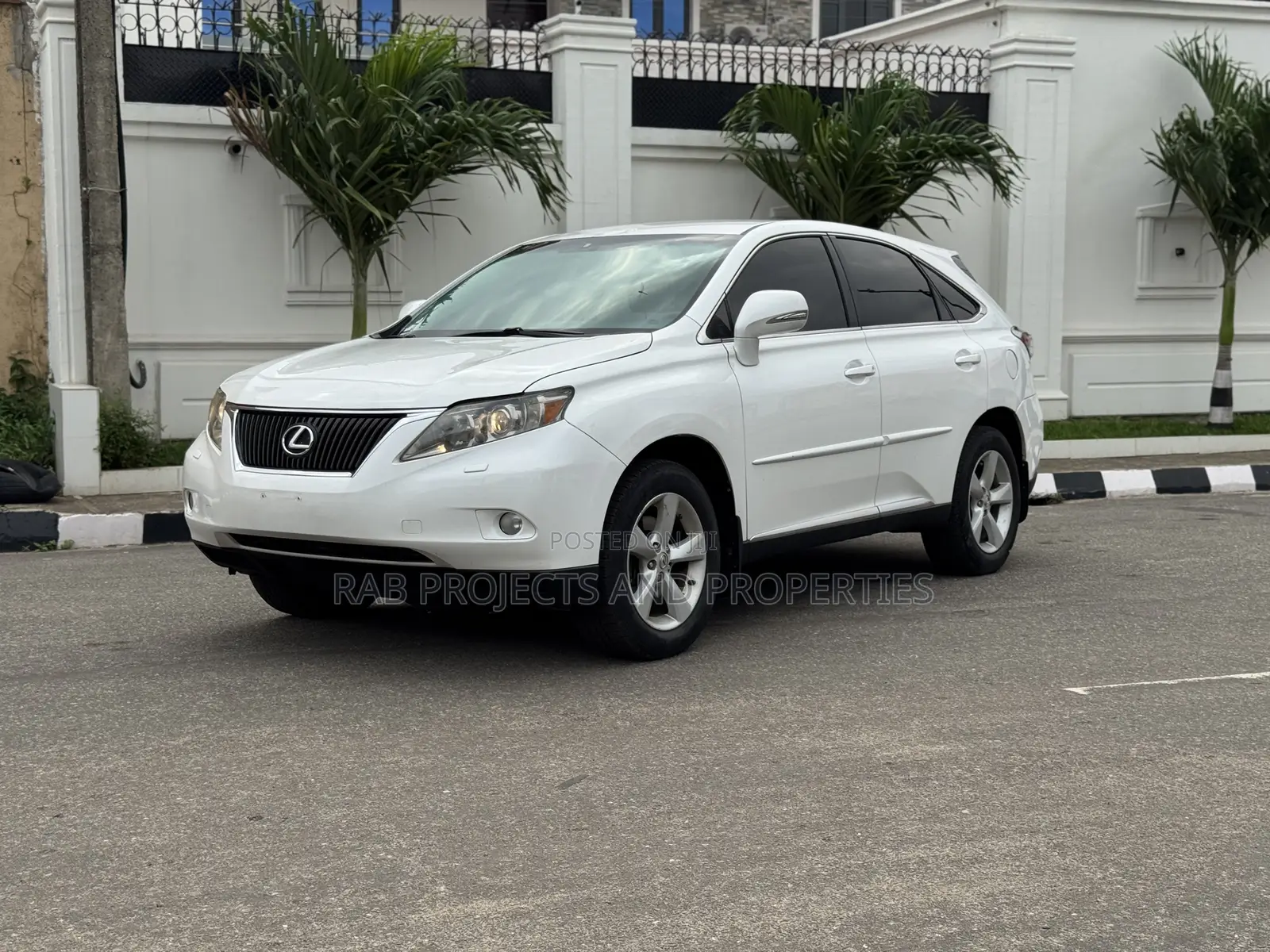 Lexus RX 350 AWD 2012 White