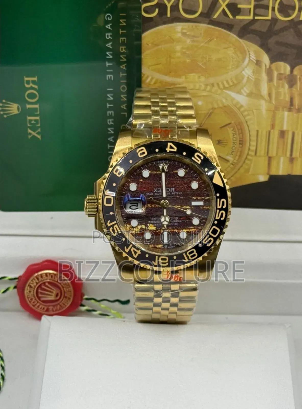 Original Rolex Gold Stainless Steel Bracelet Watch