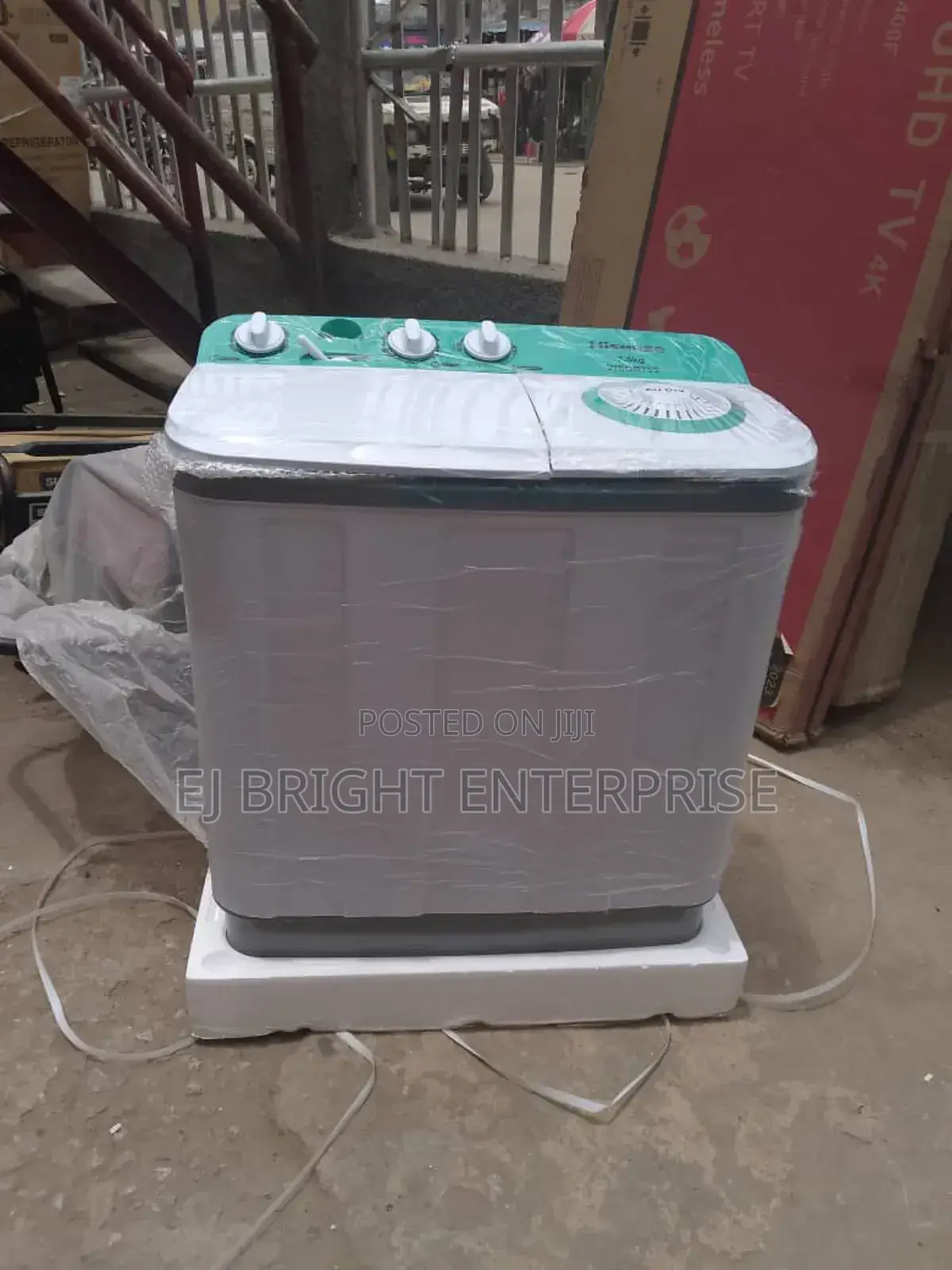 Hisense 7.5kg Twin Tub Washing Machine Wsqb 753