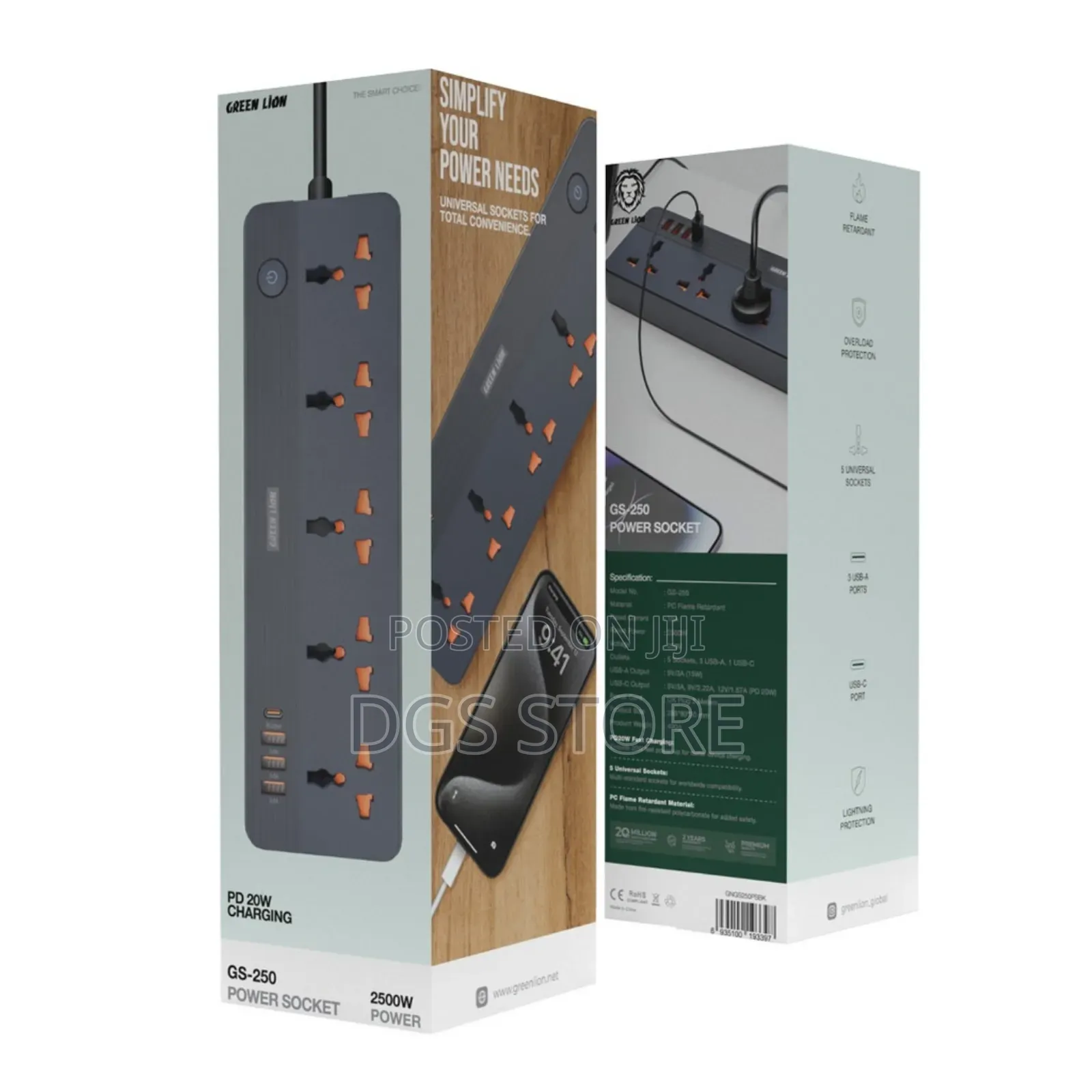 Green Lion Gs 250 Power Socket