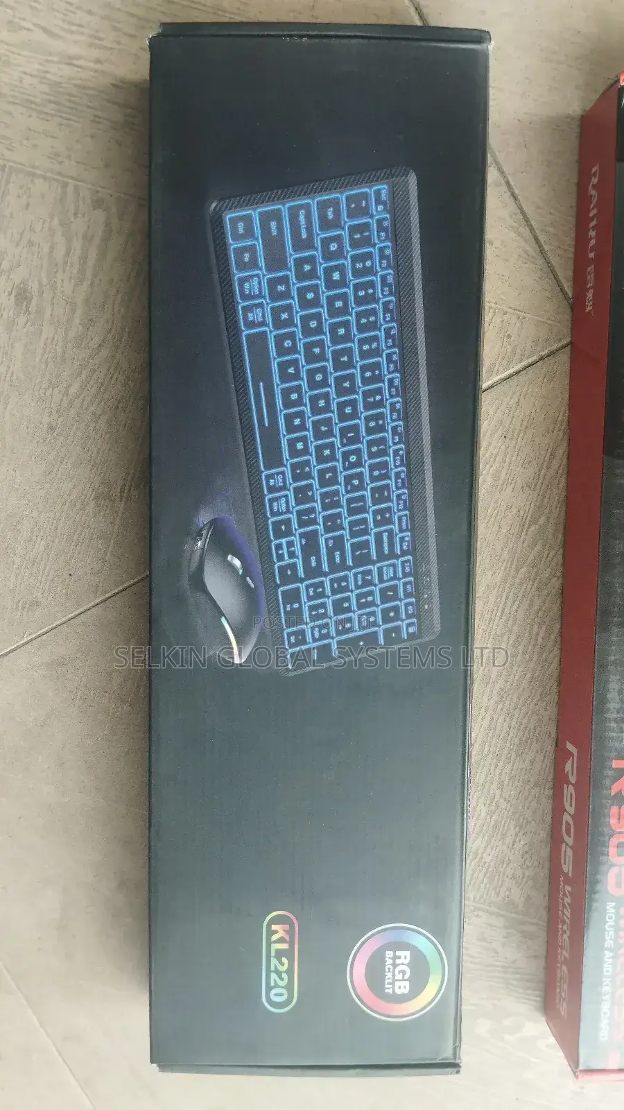 3in1 Bluetooth and Wireless RGB Keyboard and Mouse