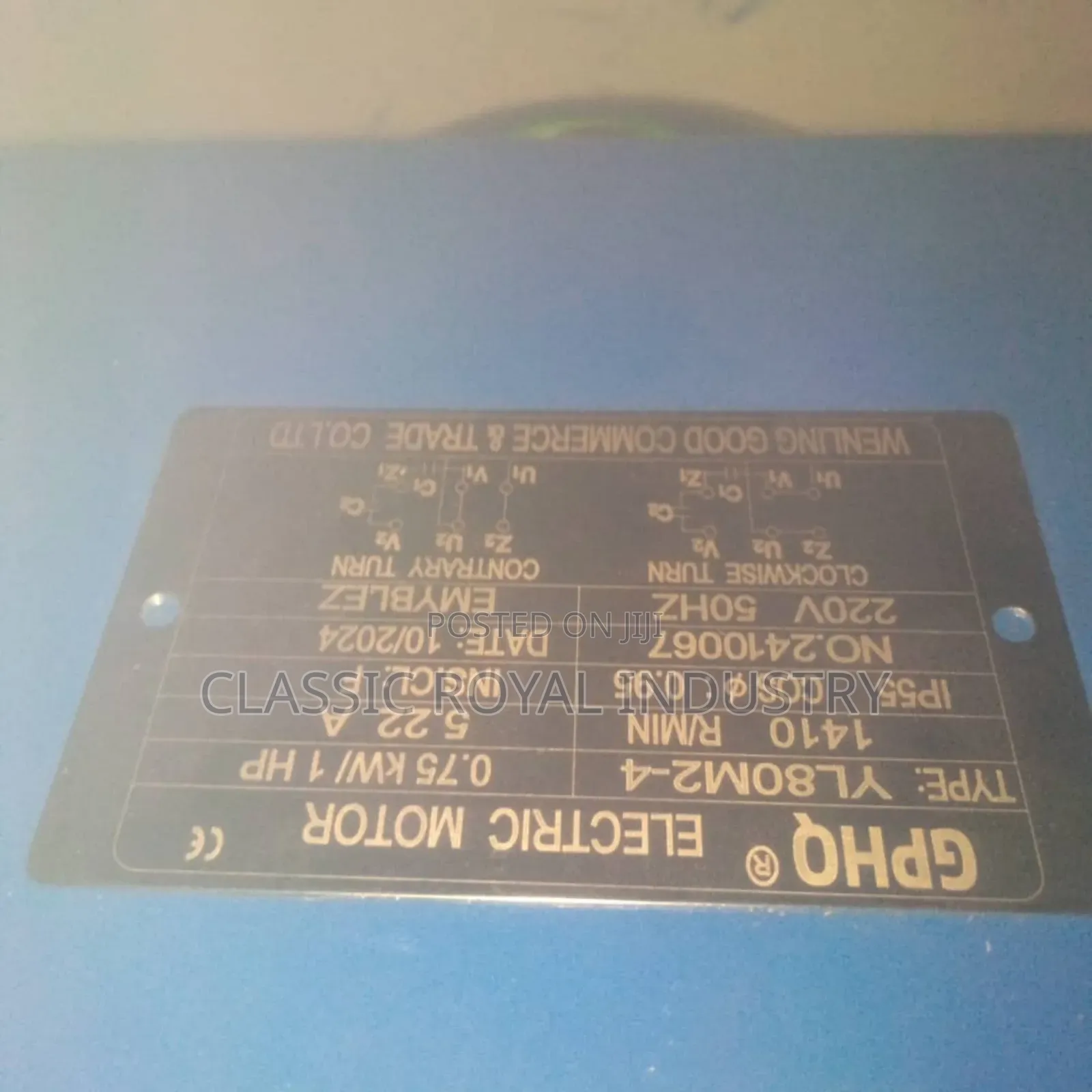 Gas Pump 0.75 Kw 1 Hp