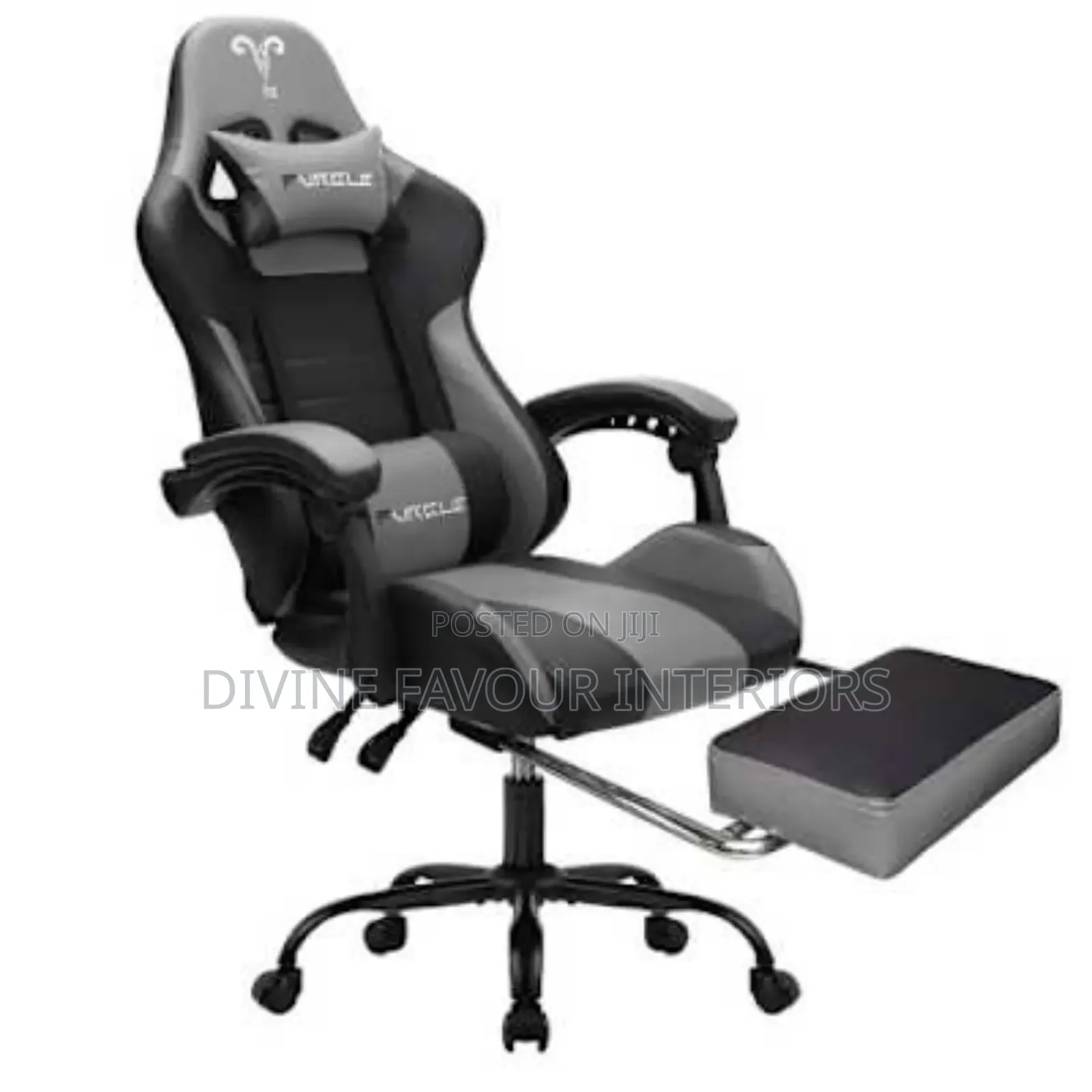 Pro Series Gaming Chair With Footrest