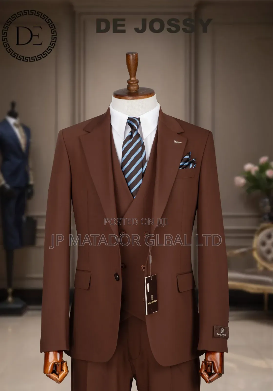 3pcs Italian Marco Lorenzo Suits Set