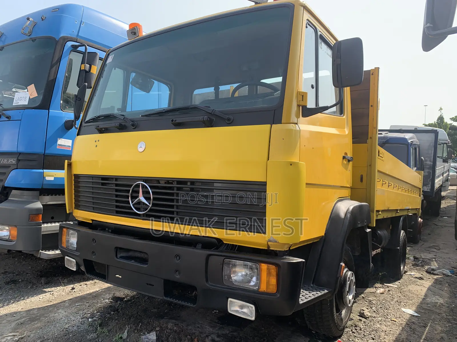 Super Clean Mercedes Benz 814 Pick Up Truck
