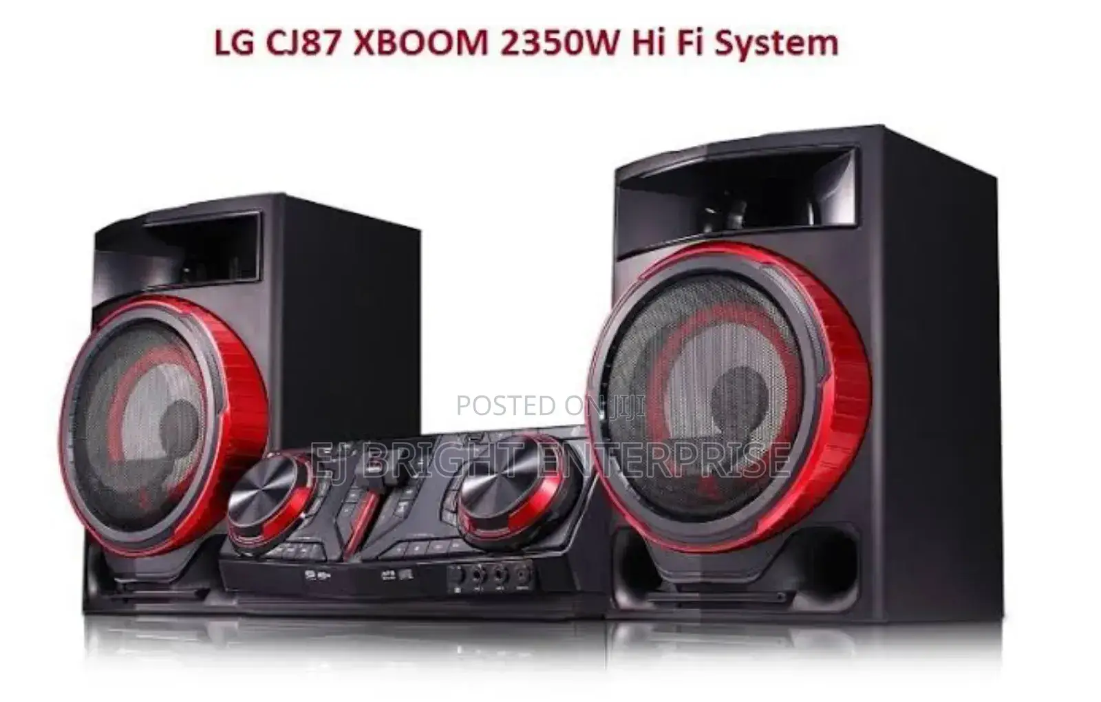 Lg Xboom Cl87 2350w Dual Usb/X-shiny Speaker Party Thruster=