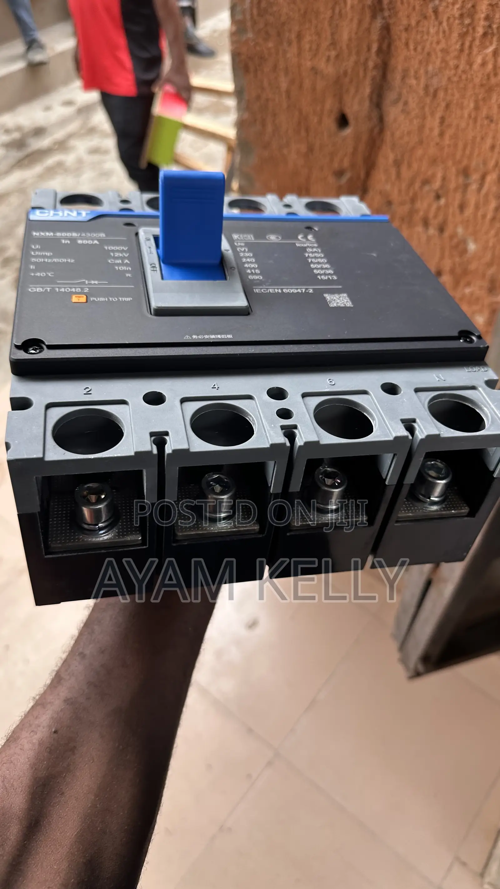 800amps 4pole Chint Circuit Breaker Original