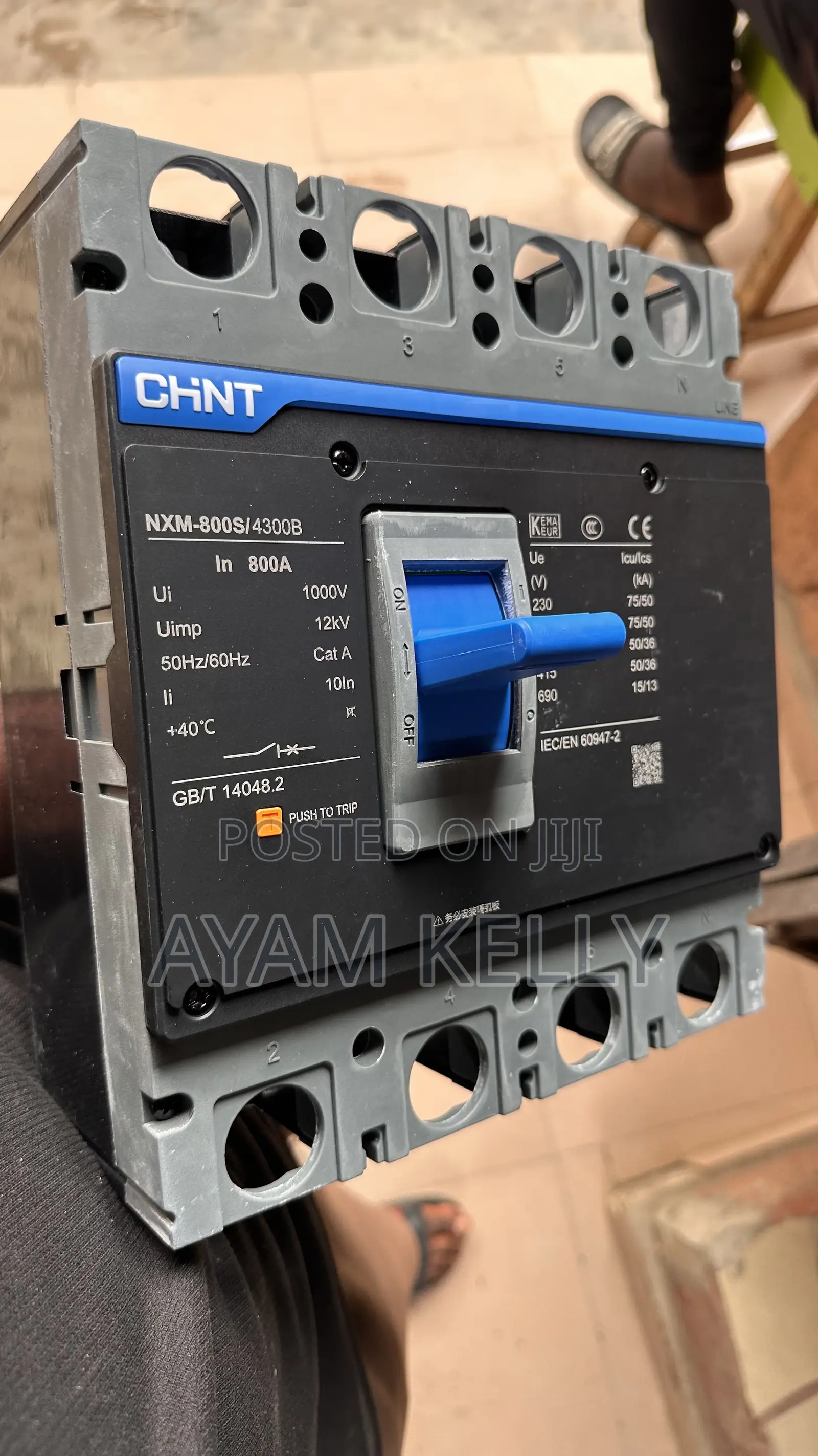 800amps 4pole Chint Circuit Breaker Original